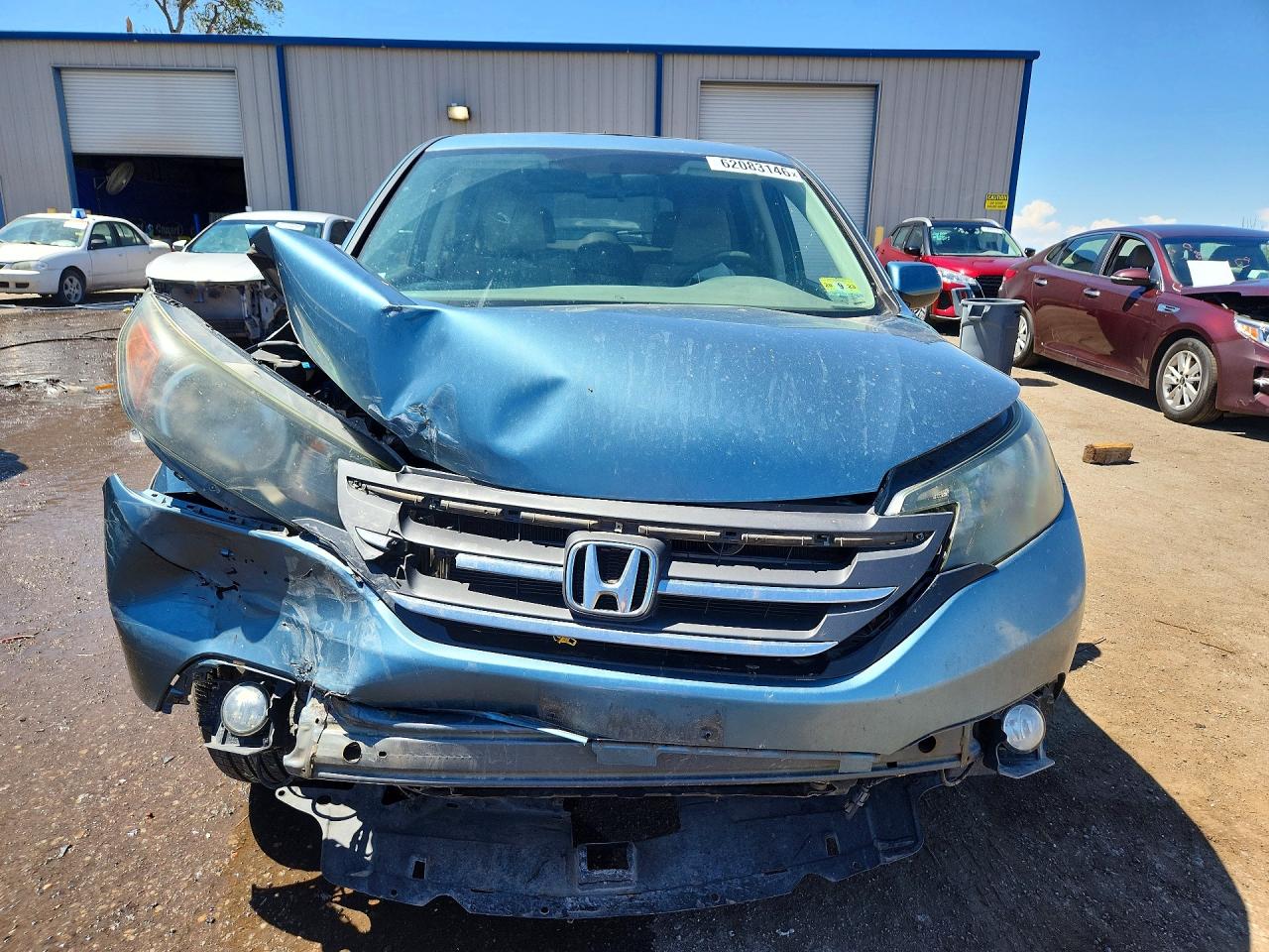 2014 Honda Cr-v Ex Синий vin: 5J6RM4H50EL061349