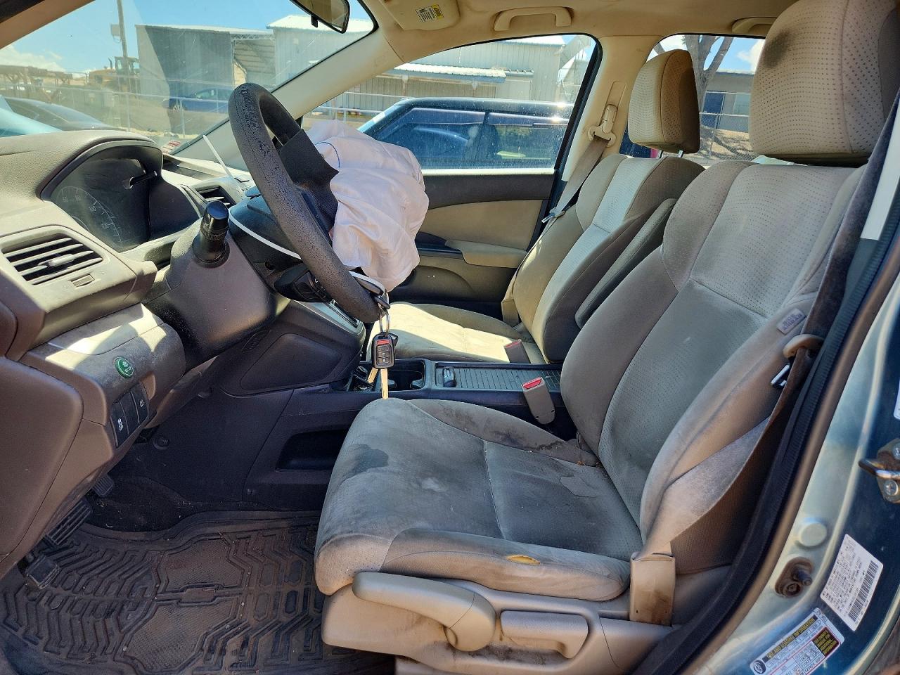 2014 Honda Cr-v Ex Синий vin: 5J6RM4H50EL061349