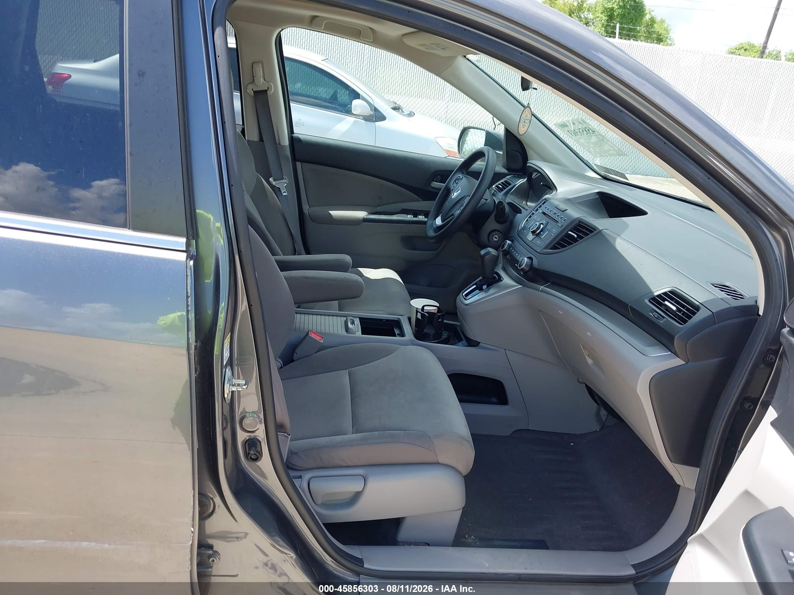 2014 Honda Cr-v Ex Gray vin: 5J6RM4H50EL065384