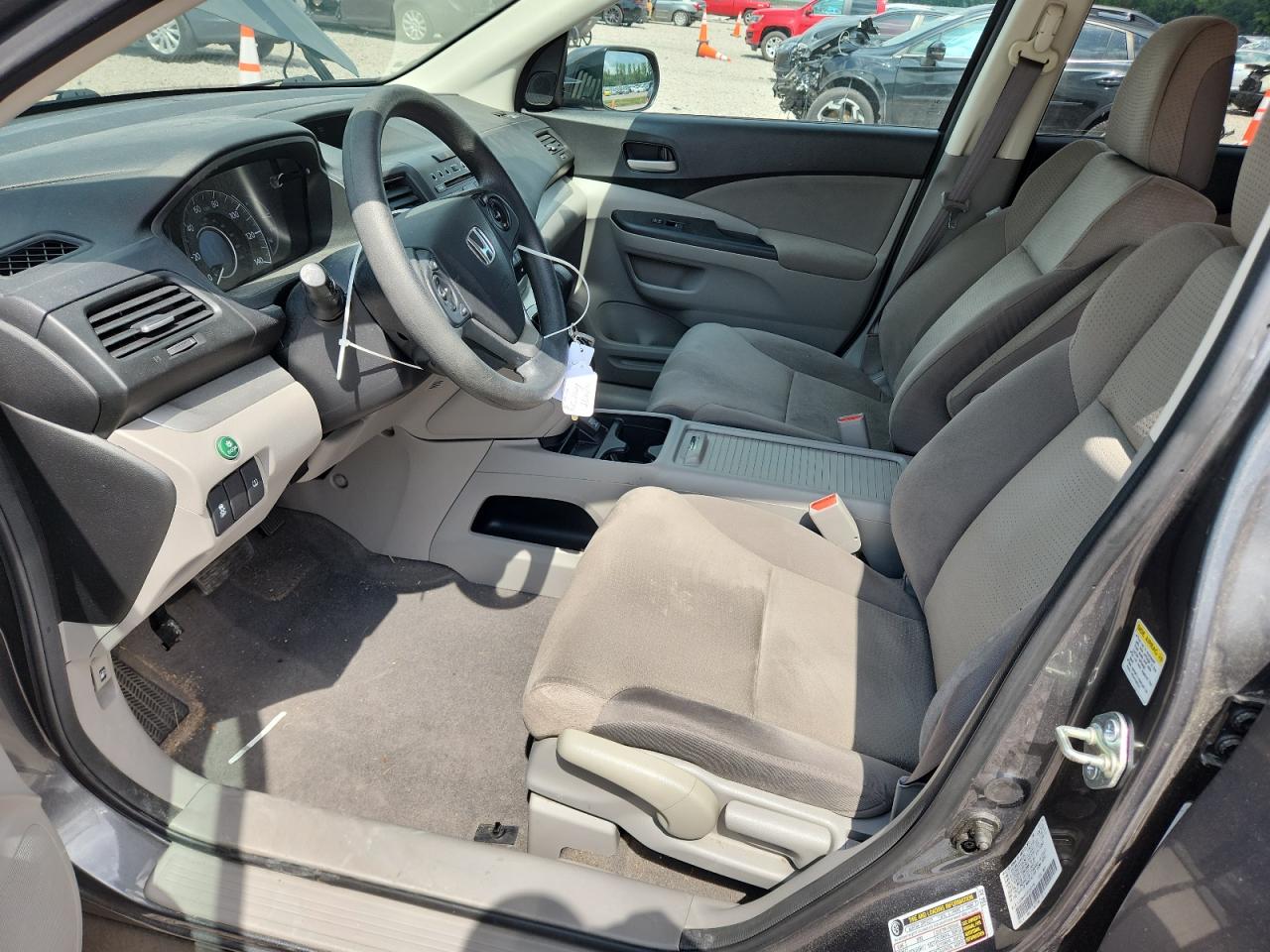2014 Honda Cr-v Ex Gray vin: 5J6RM4H50EL065398