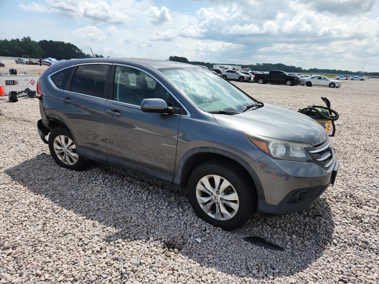 2014 Honda Cr-v Ex Gray vin: 5J6RM4H50EL065398