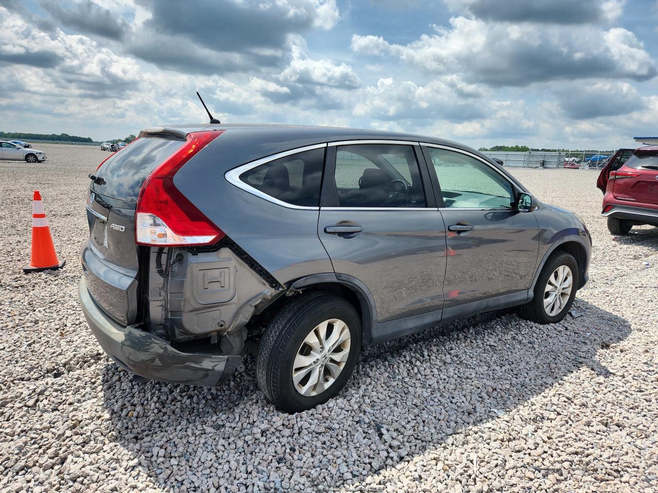 2014 Honda Cr-v Ex Gray vin: 5J6RM4H50EL065398