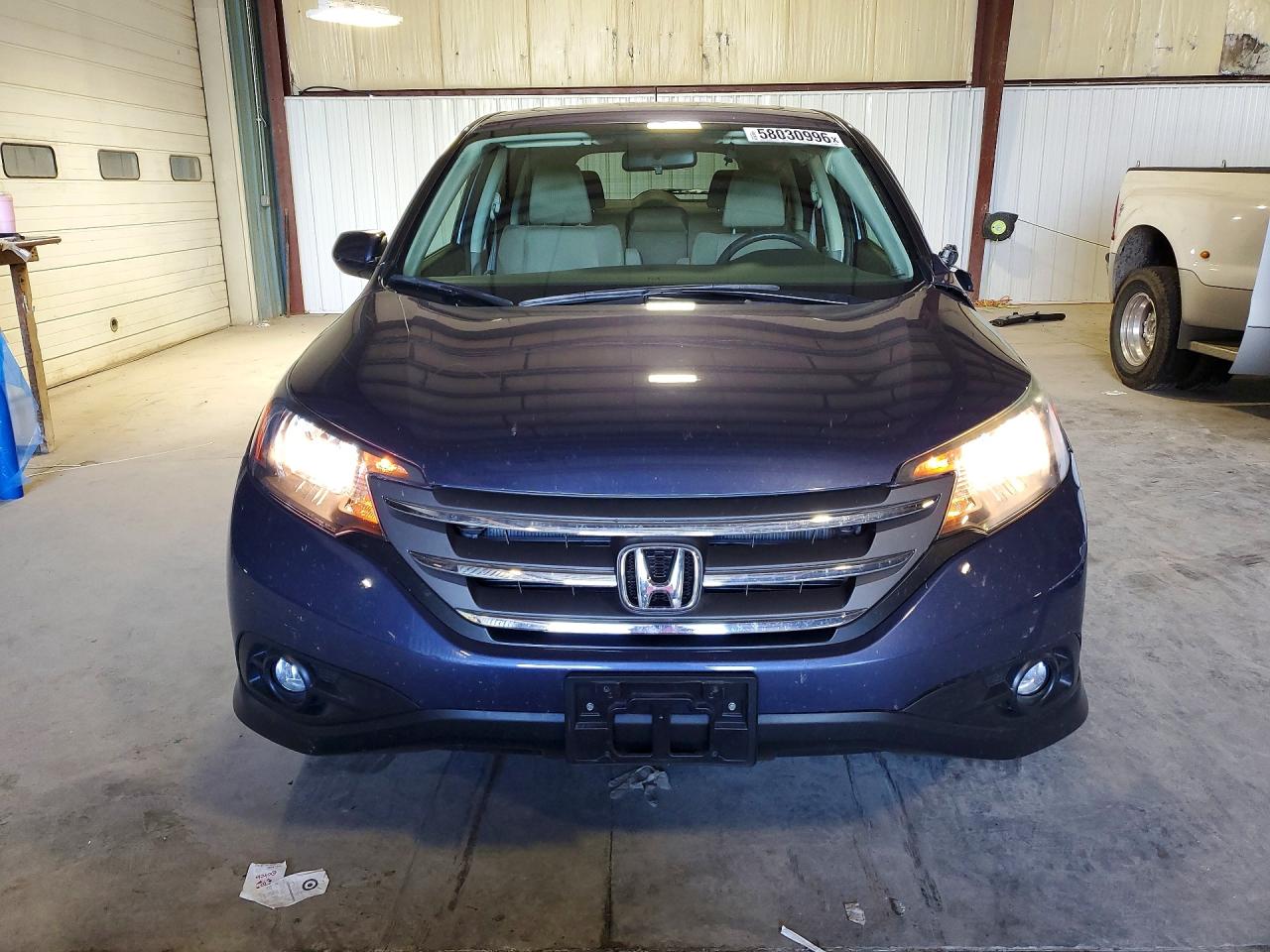 2014 Honda Cr-v Ex Blue vin: 5J6RM4H50EL066969