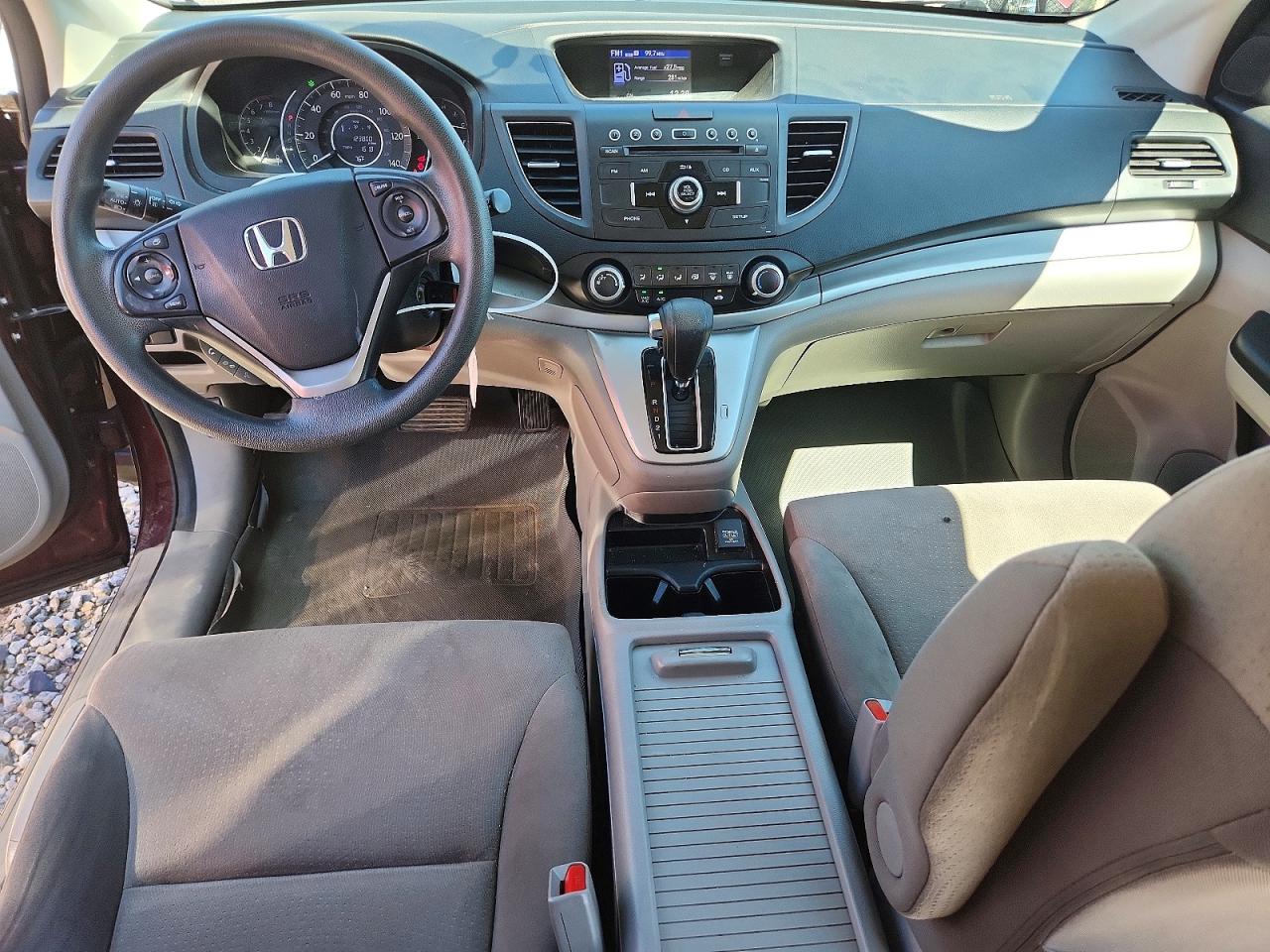 2014 Honda Cr-v Ex Burgundy vin: 5J6RM4H50EL104345
