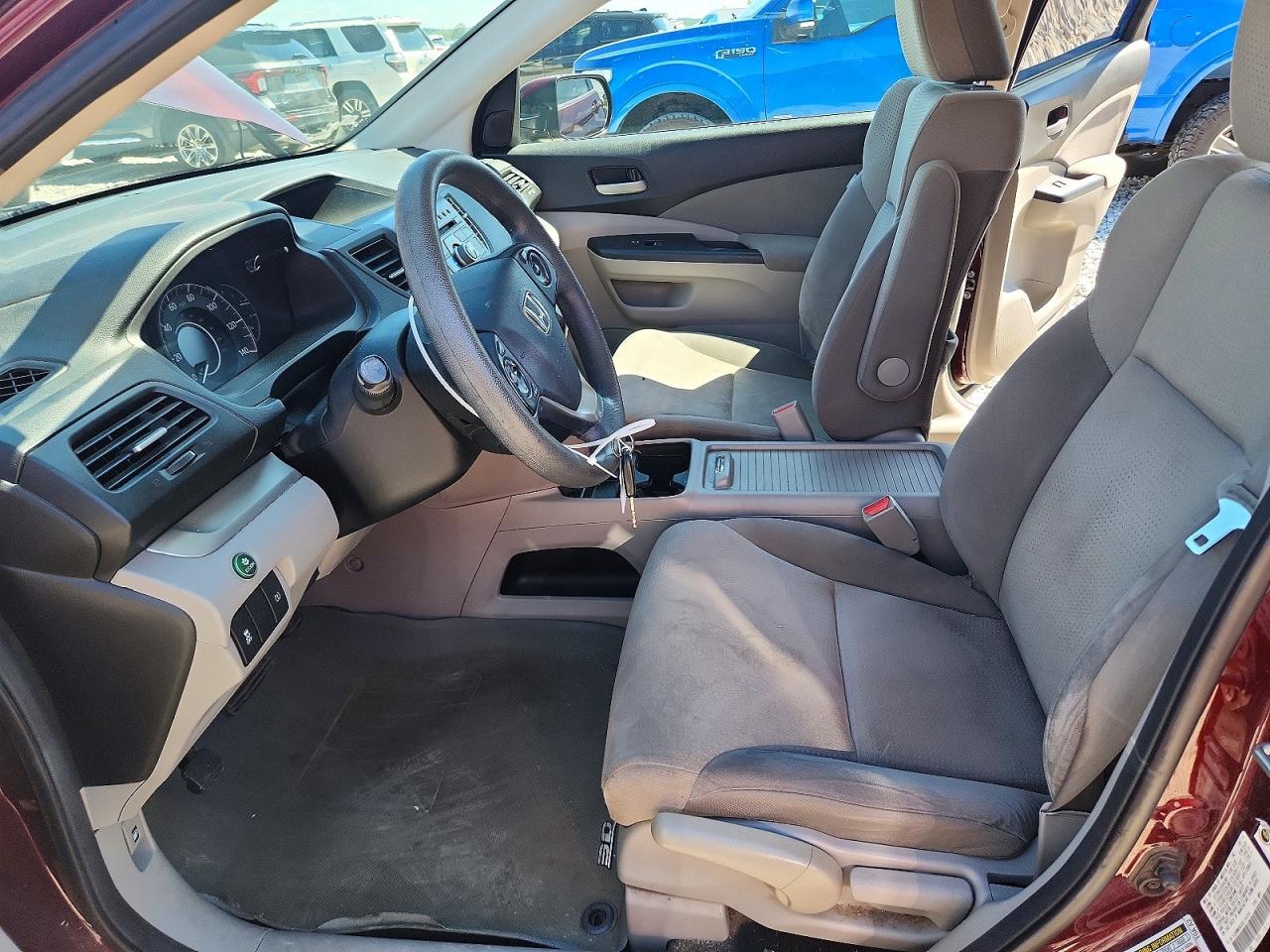 2014 Honda Cr-v Ex Burgundy vin: 5J6RM4H50EL104345
