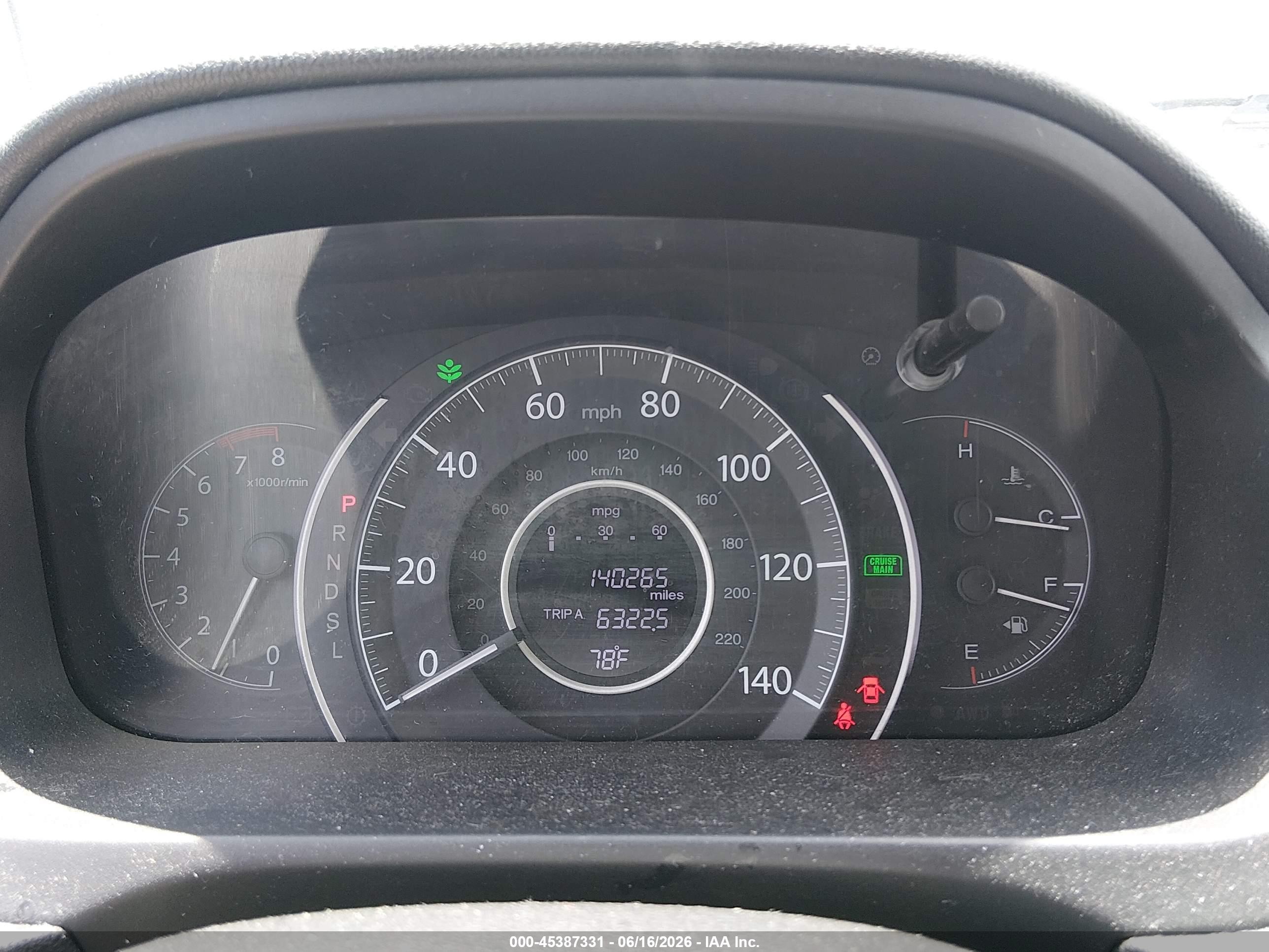 2015 Honda Cr-v Ex Burgundy vin: 5J6RM4H50FL022892