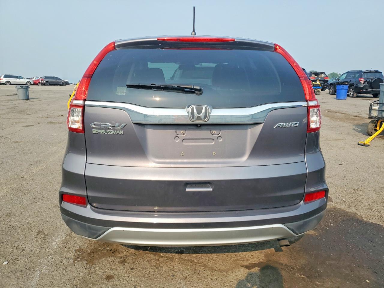2015 Honda Cr-v Ex Gray vin: 5J6RM4H50FL035478