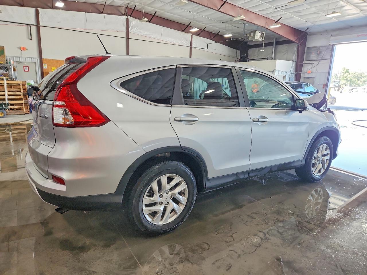 2015 Honda Cr-v Ex Silver vin: 5J6RM4H50FL067105