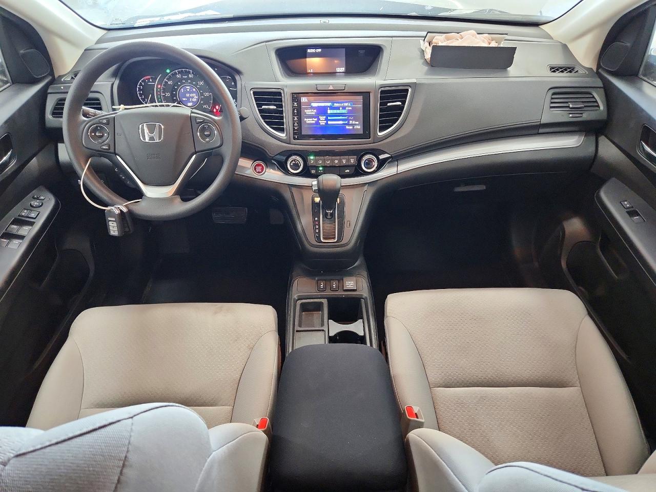 2015 Honda Cr-v Ex Silver vin: 5J6RM4H50FL067105