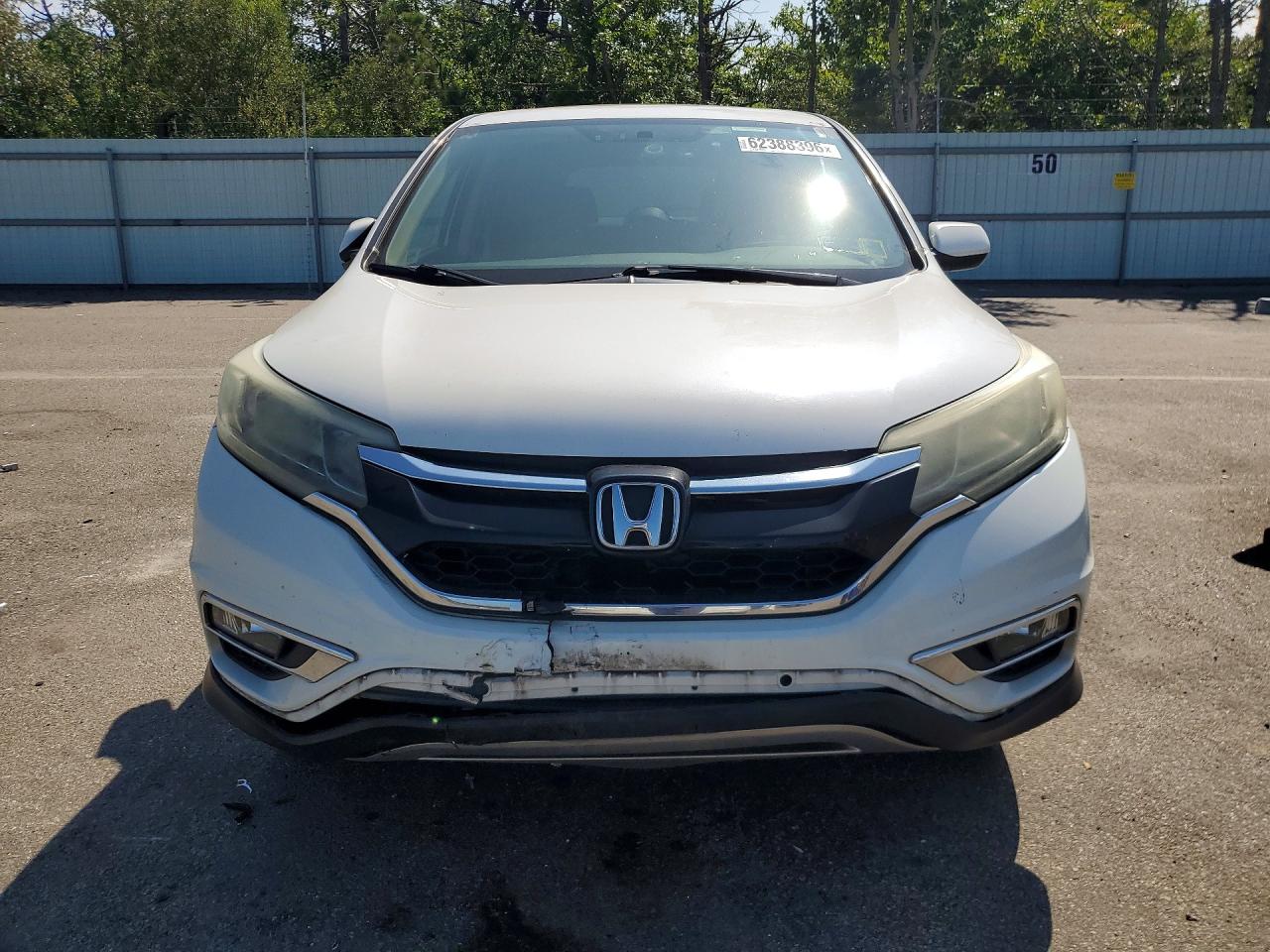 2015 Honda Cr-v Ex White vin: 5J6RM4H50FL092831