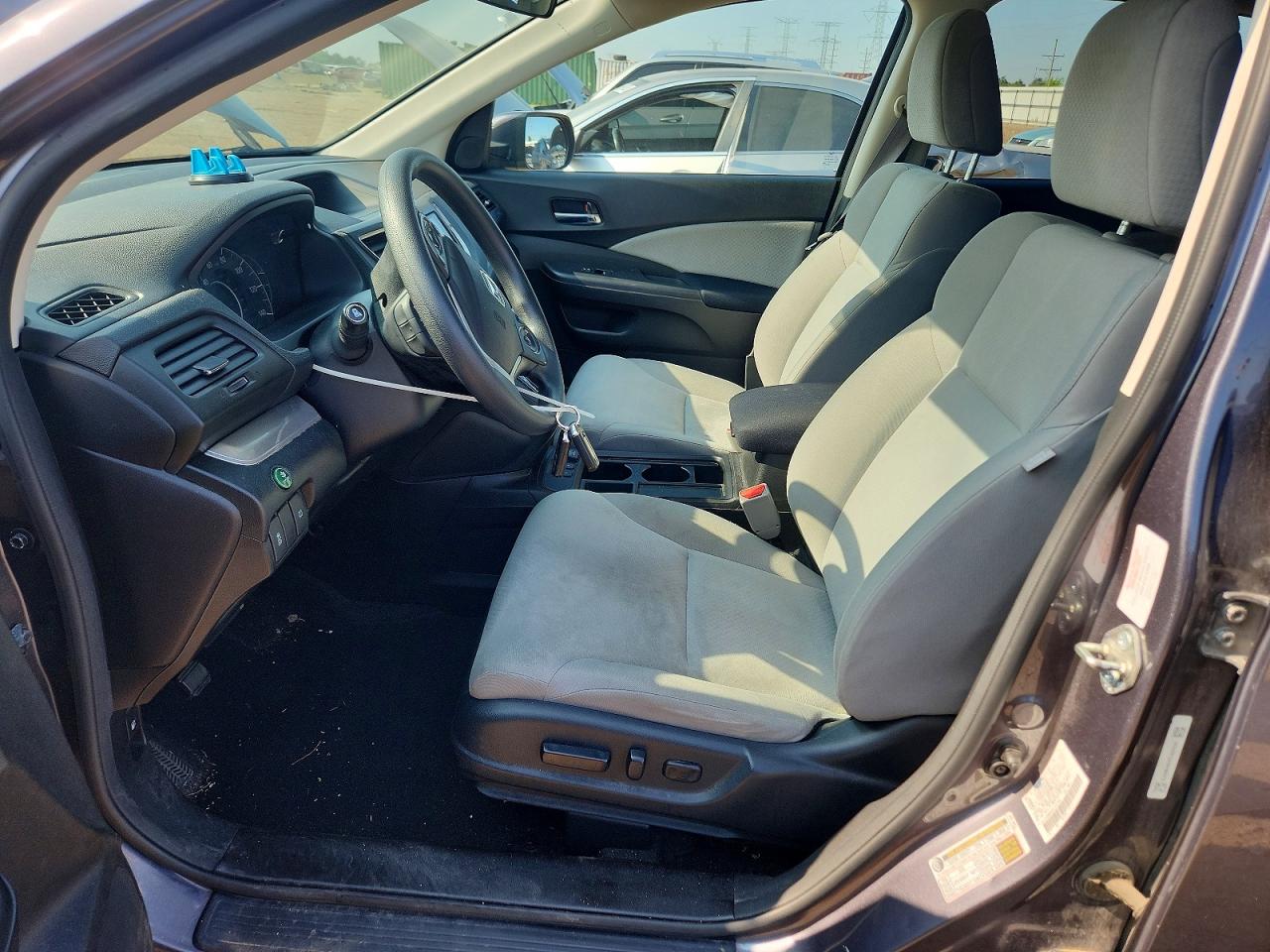 2015 Honda Cr-v Ex Gray vin: 5J6RM4H50FL097446