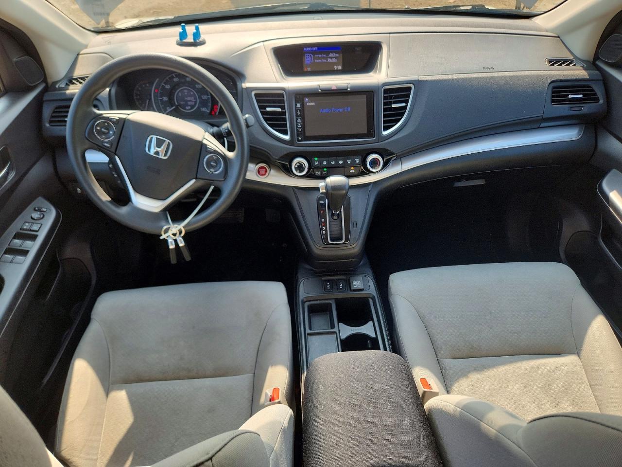 2015 Honda Cr-v Ex Gray vin: 5J6RM4H50FL097446