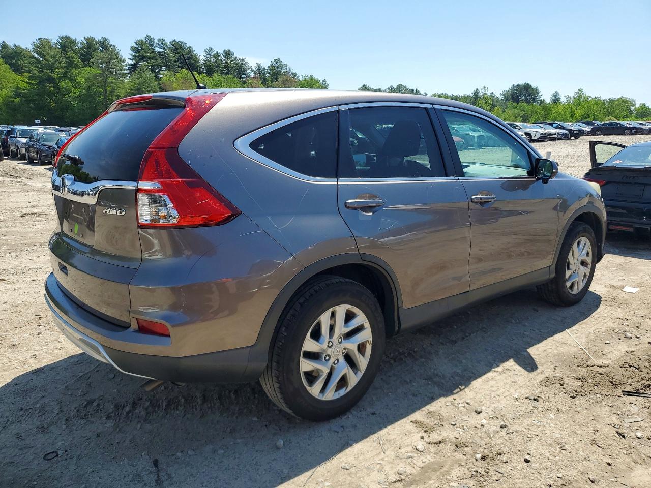 2015 Honda Cr-v Ex Brown vin: 5J6RM4H50FL103360