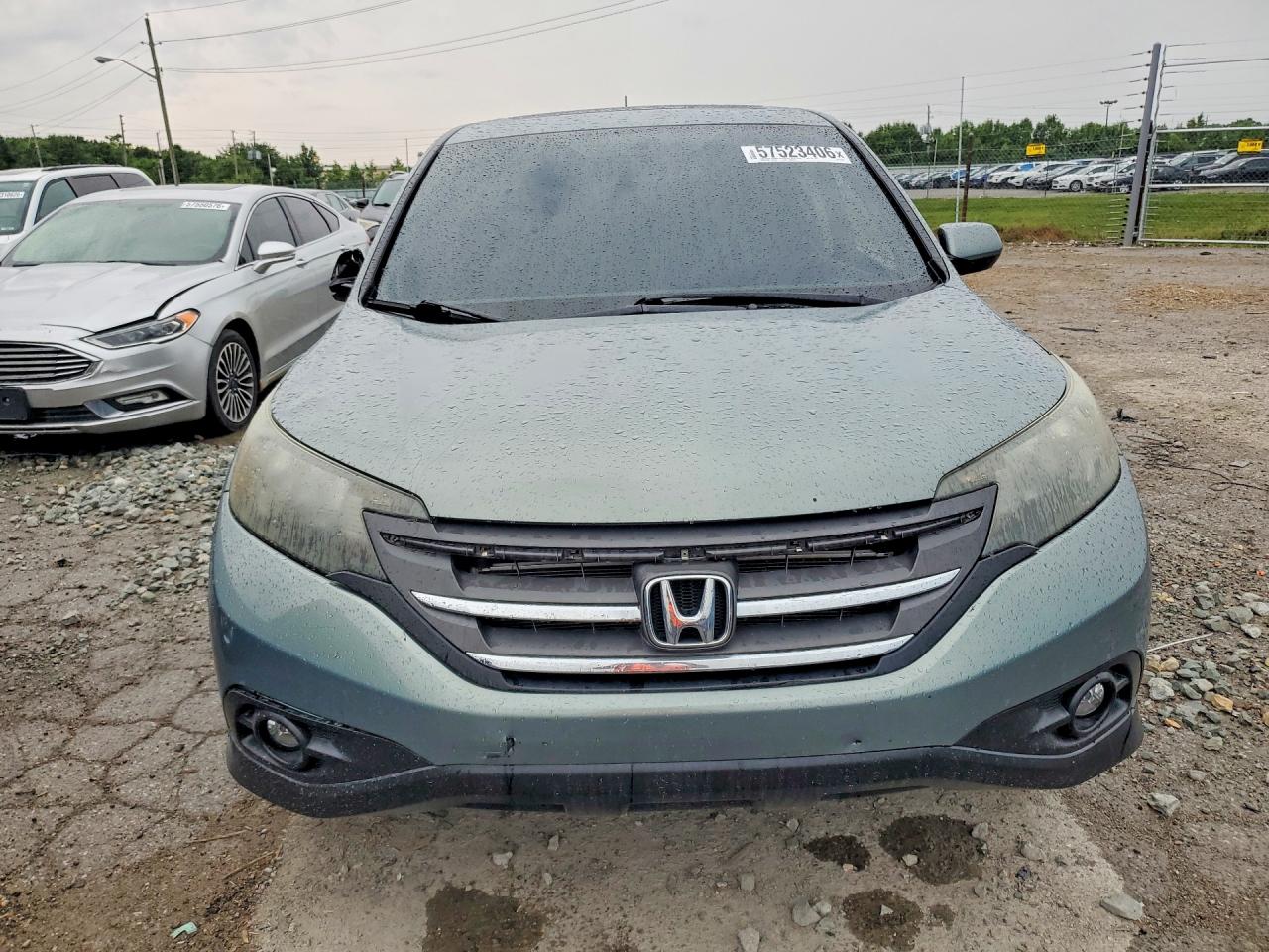 2012 Honda Cr-v Ex Blue vin: 5J6RM4H51CL003280