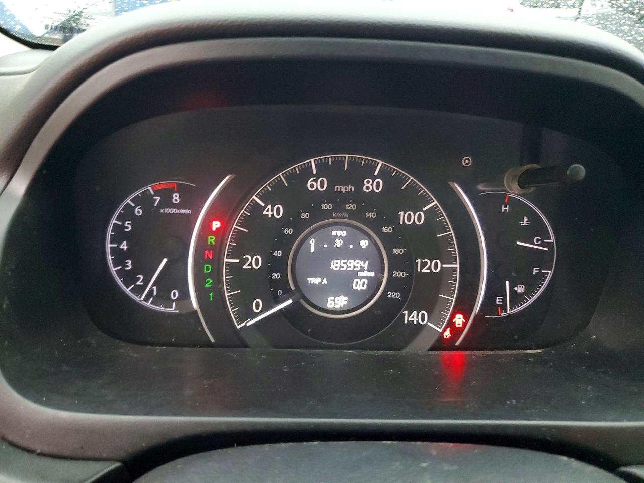 2012 Honda Cr-v Ex Blue vin: 5J6RM4H51CL003280
