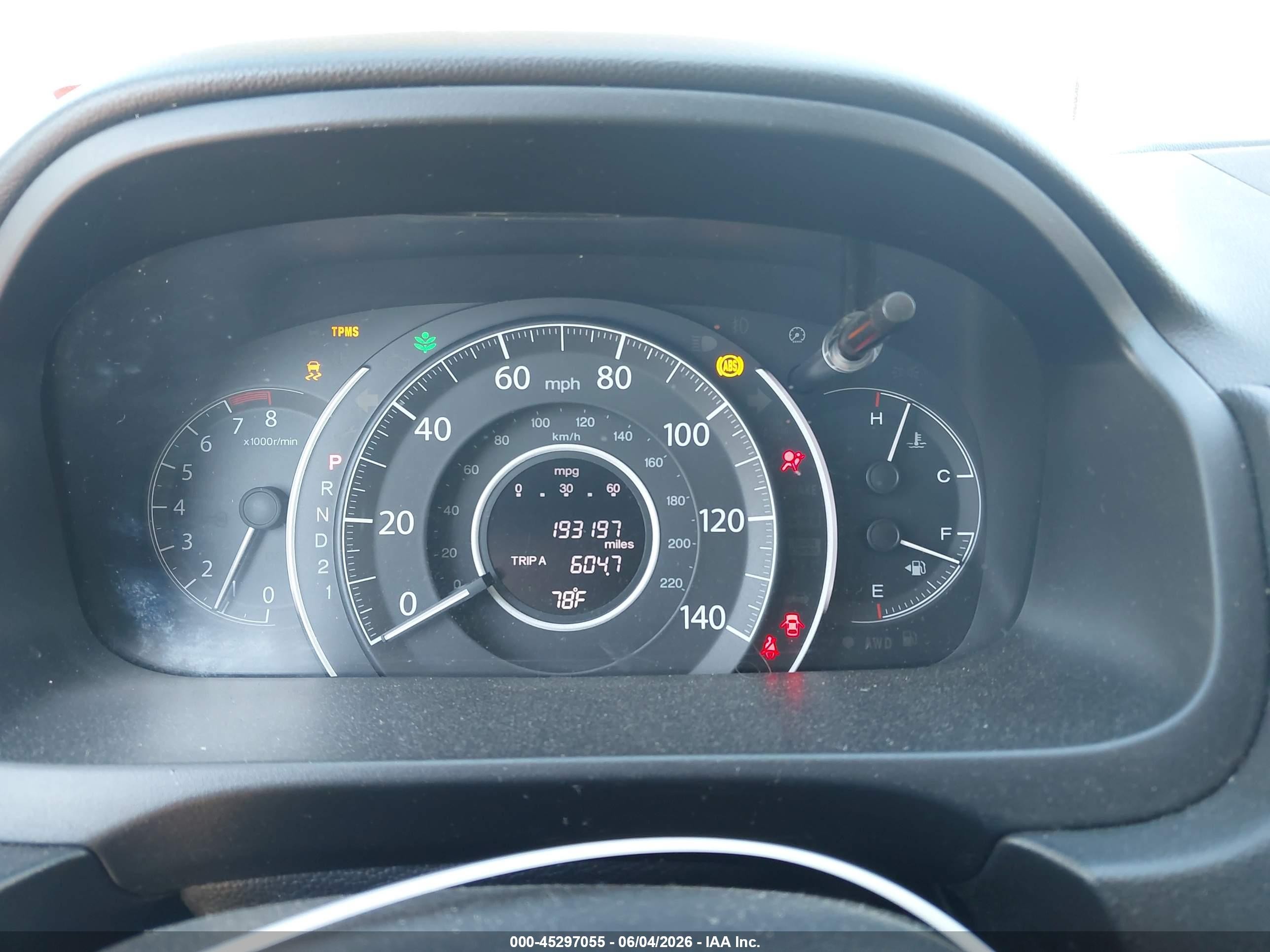 2012 Honda Cr-v Ex Gray vin: 5J6RM4H51CL008480