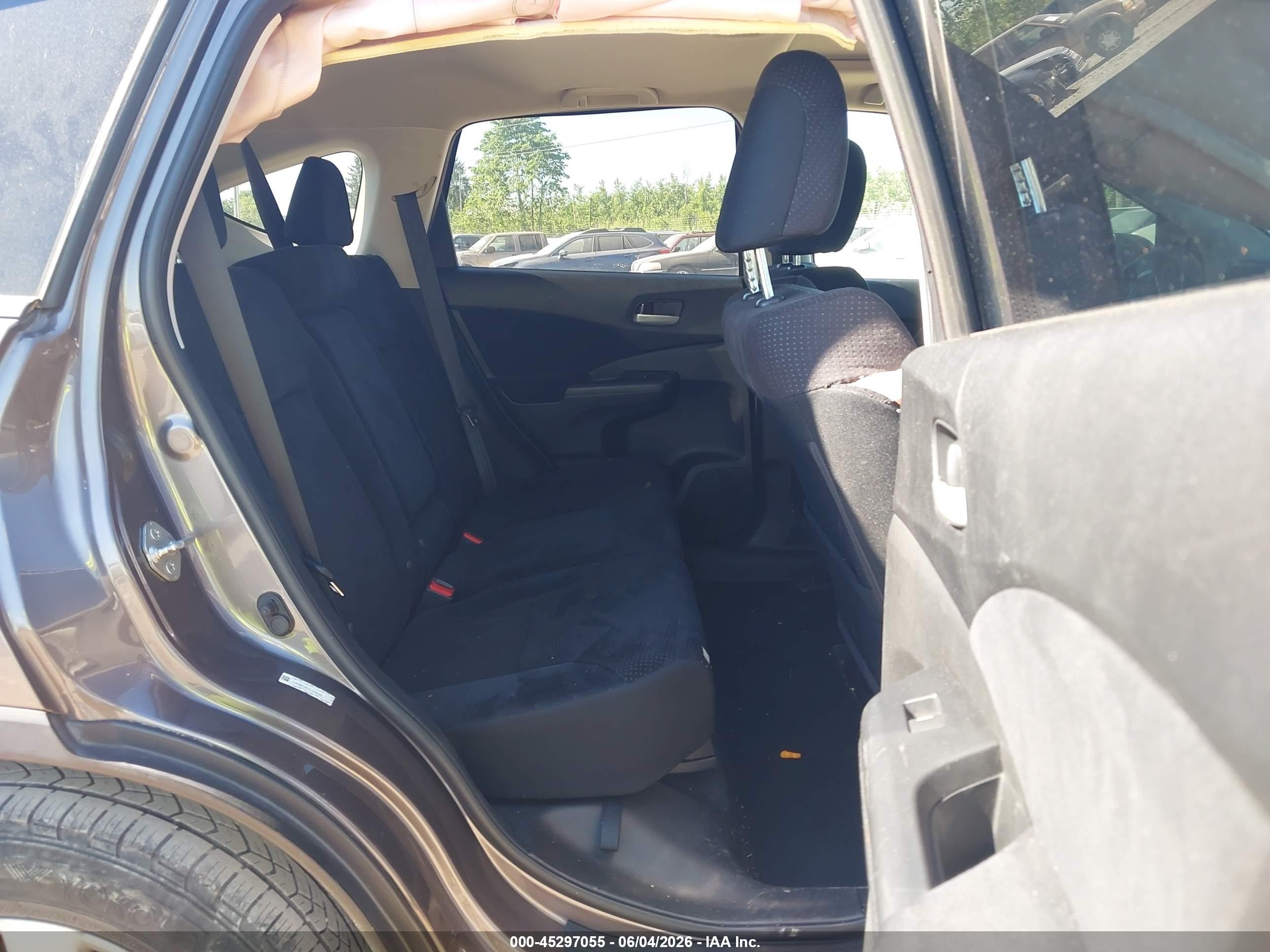 2012 Honda Cr-v Ex Gray vin: 5J6RM4H51CL008480