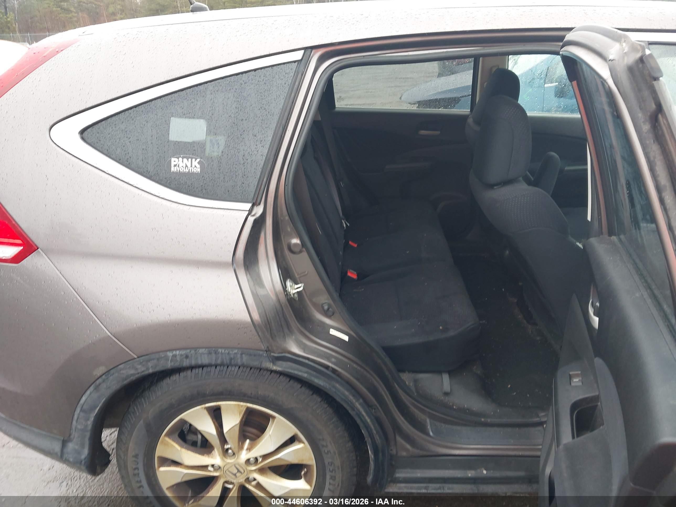 2012 Honda Cr-v Ex Коричневый vin: 5J6RM4H51CL054231