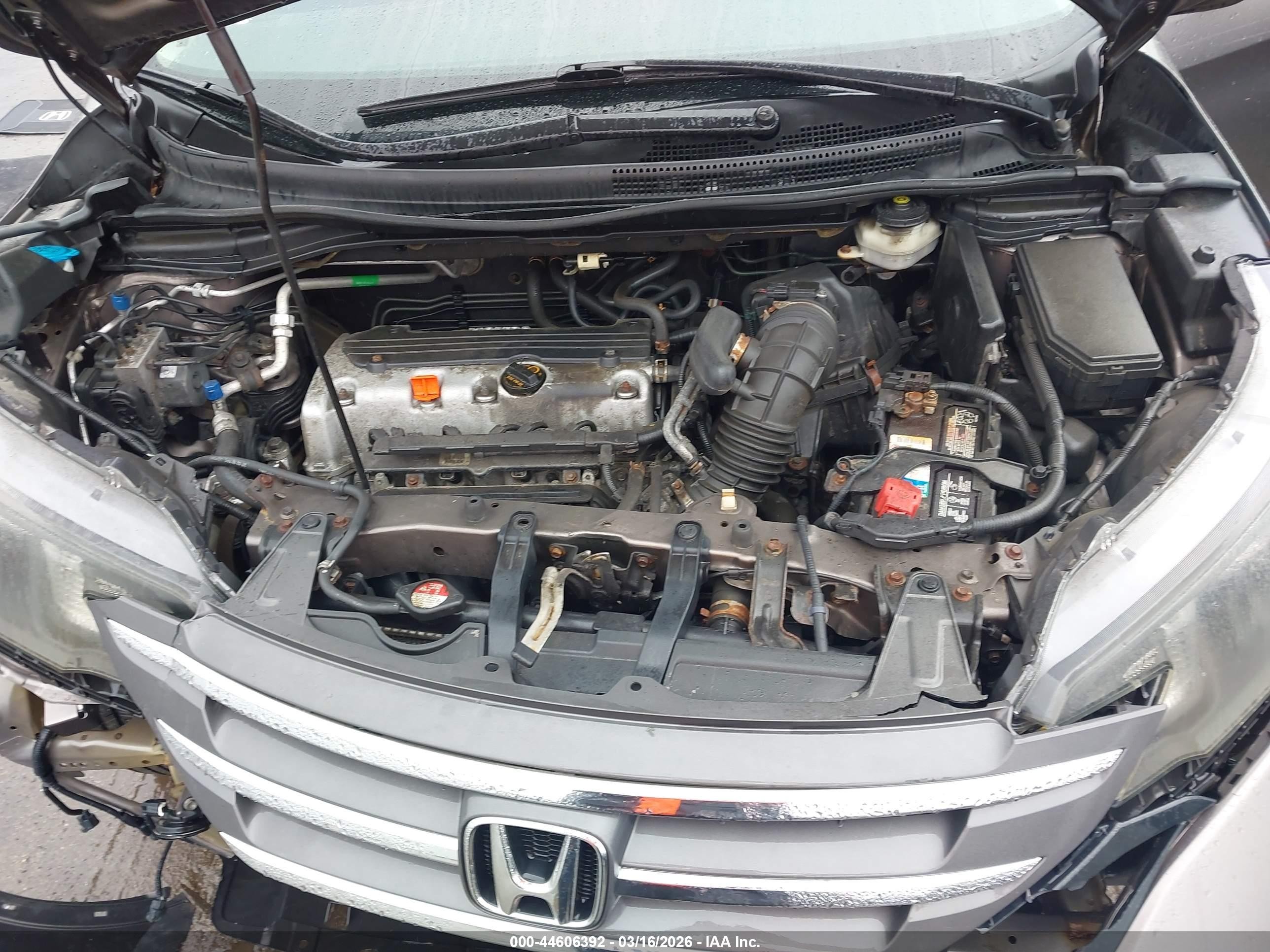2012 Honda Cr-v Ex Коричневый vin: 5J6RM4H51CL054231