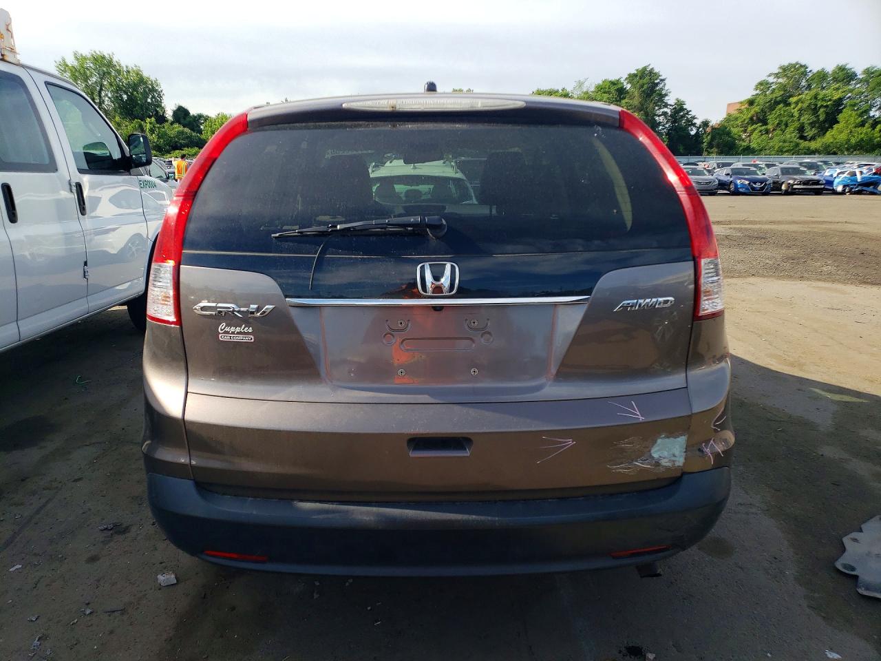 2012 Honda Cr-v Ex Charcoal vin: 5J6RM4H51CL059655