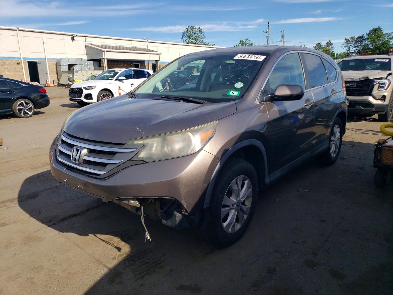 2012 Honda Cr-v Ex Charcoal vin: 5J6RM4H51CL059655