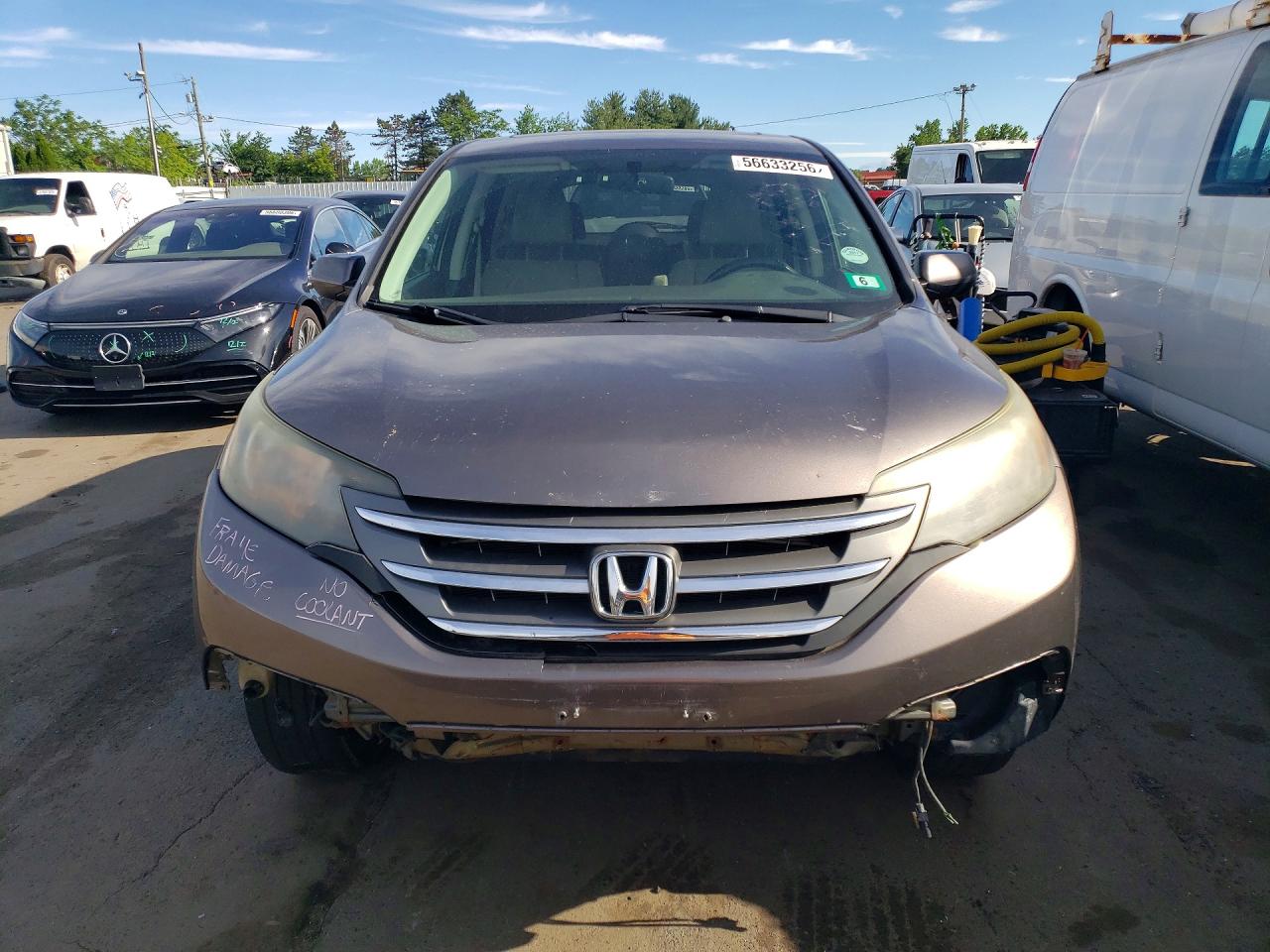 2012 Honda Cr-v Ex Charcoal vin: 5J6RM4H51CL059655