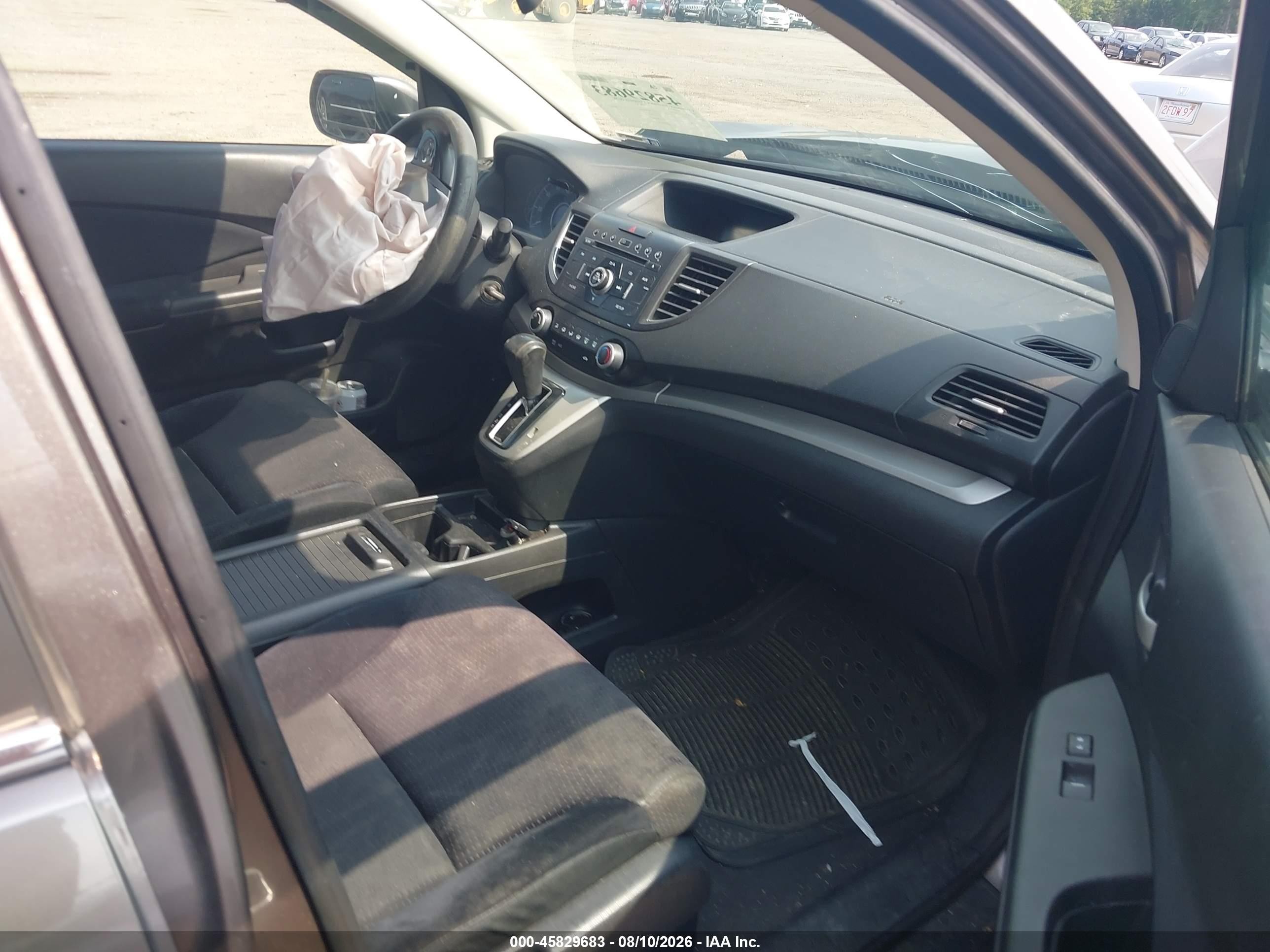 2012 Honda Cr-v Ex Gray vin: 5J6RM4H51CL063544