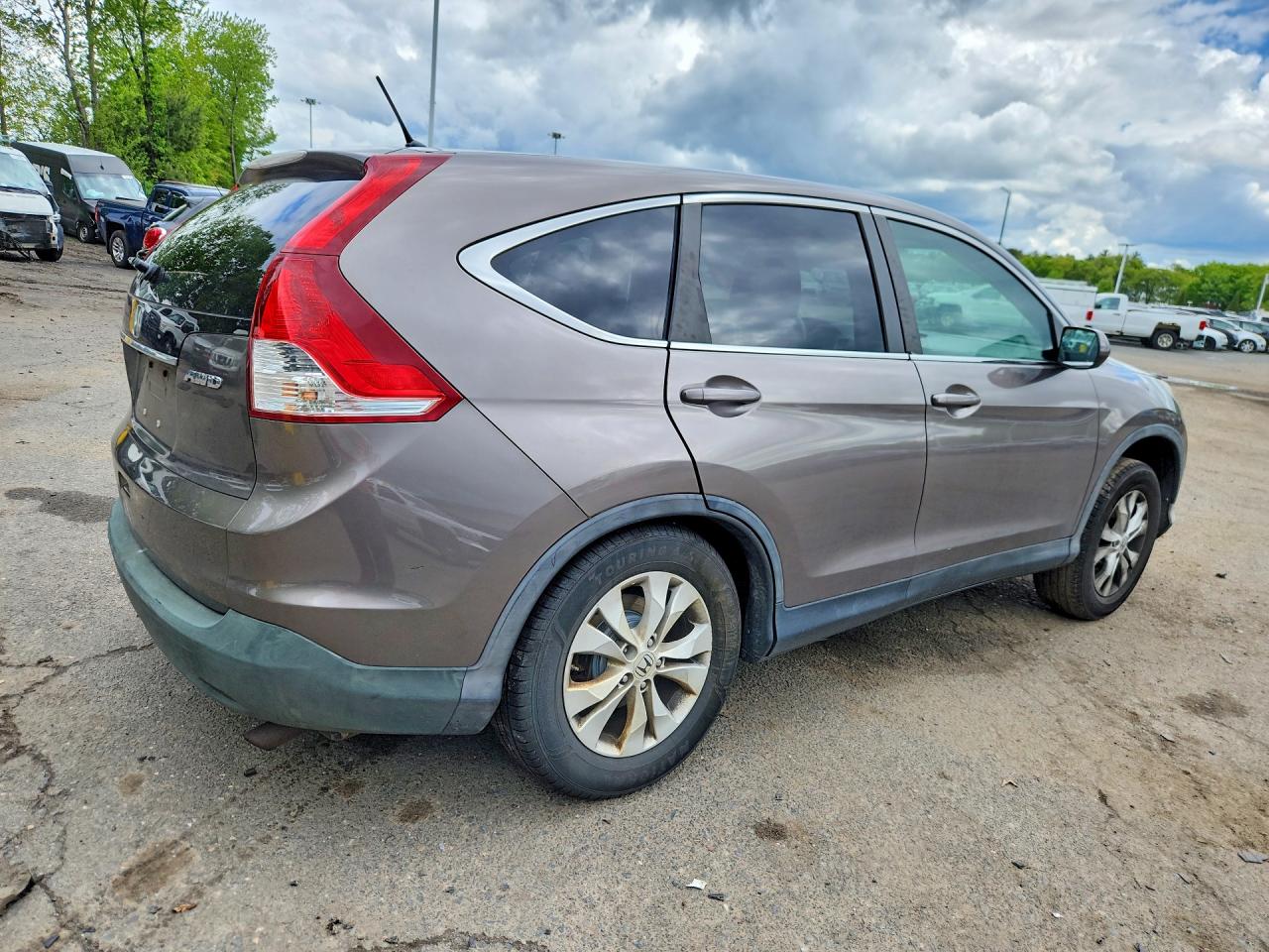 2012 Honda Cr-v Ex Brown vin: 5J6RM4H51CL081350