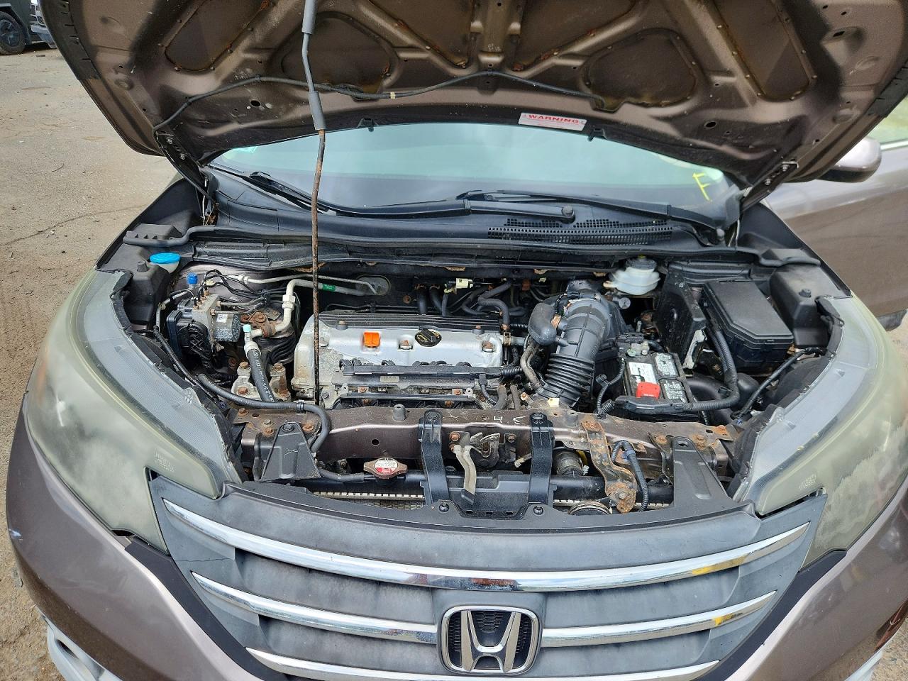 2012 Honda Cr-v Ex Brown vin: 5J6RM4H51CL081350