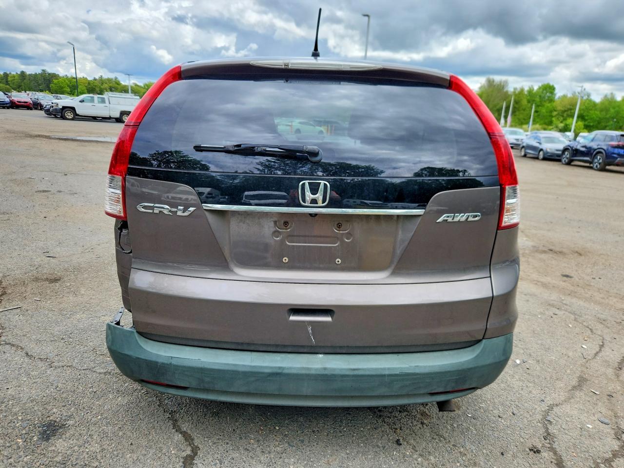 2012 Honda Cr-v Ex Brown vin: 5J6RM4H51CL081350