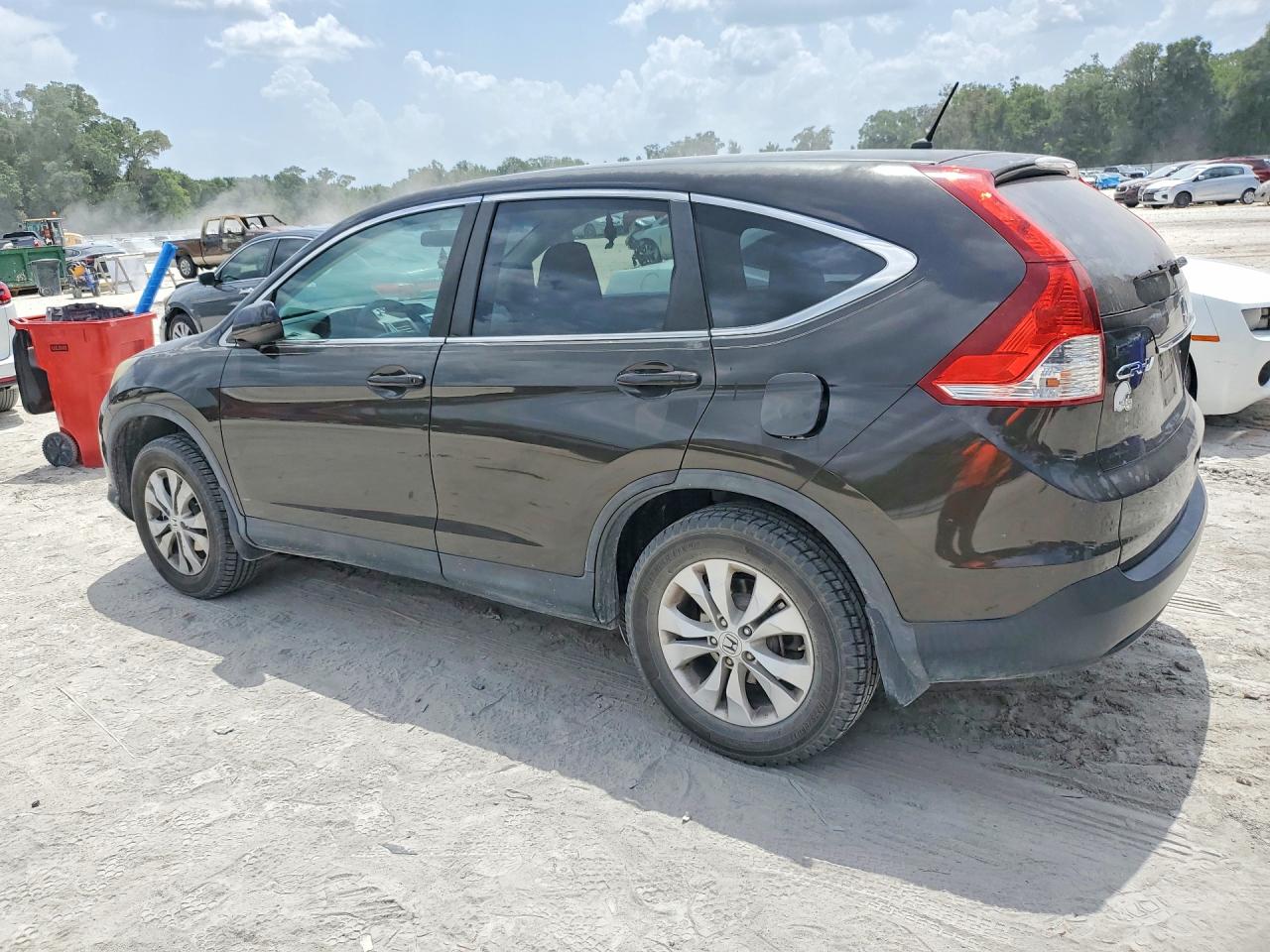 2013 Honda Cr-v Ex Brown vin: 5J6RM4H51DL039620