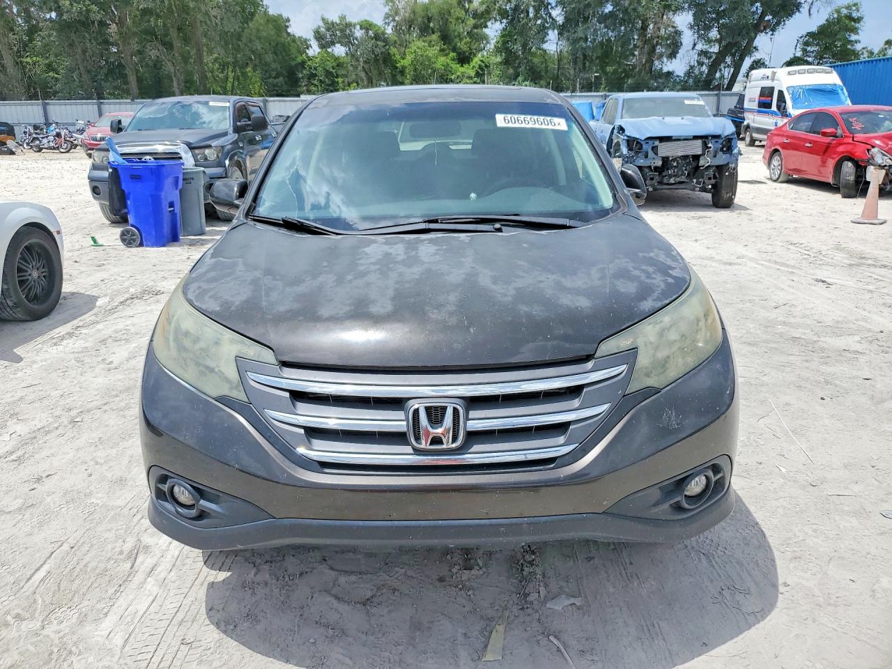 2013 Honda Cr-v Ex Brown vin: 5J6RM4H51DL039620