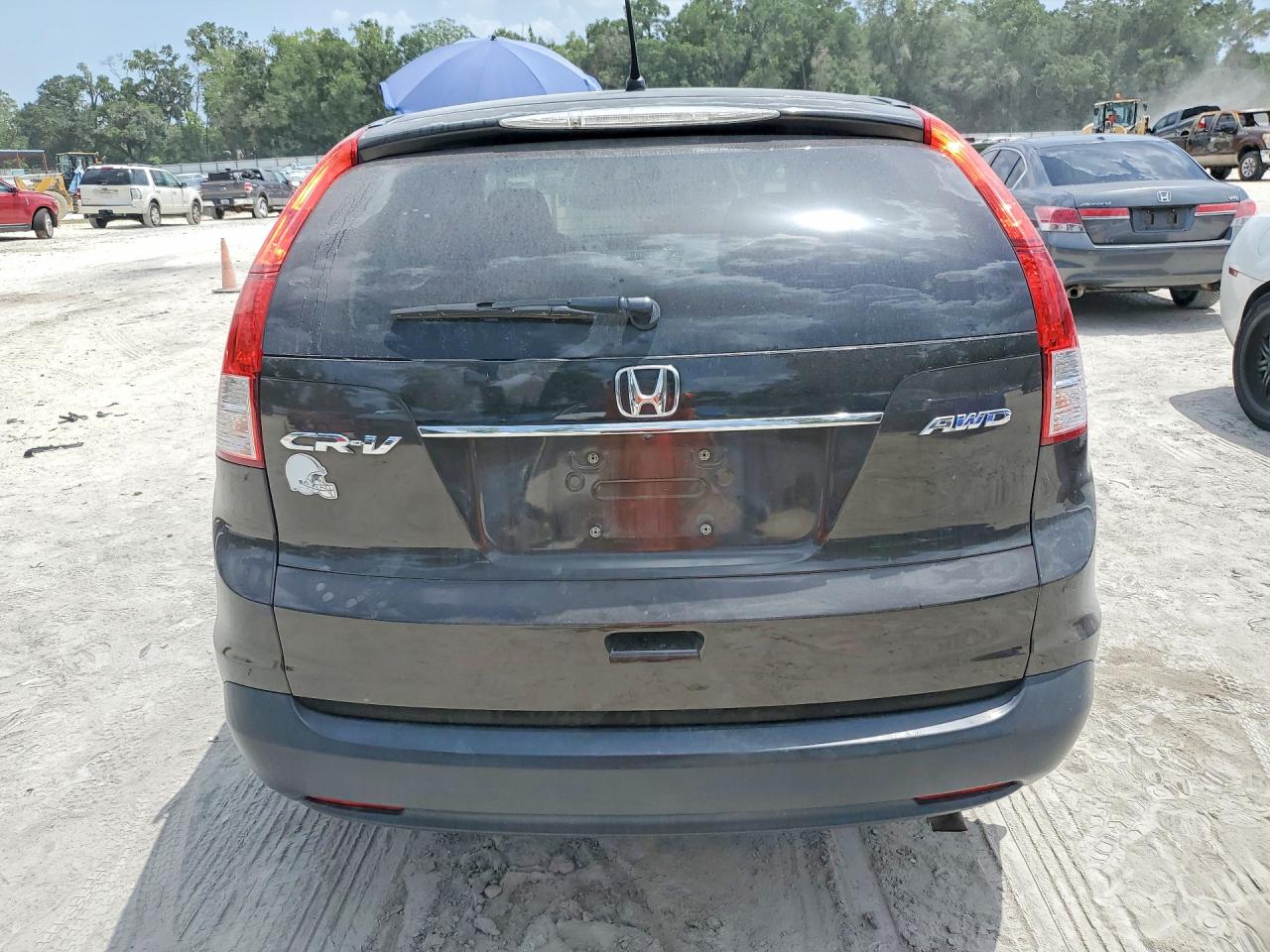 2013 Honda Cr-v Ex Brown vin: 5J6RM4H51DL039620