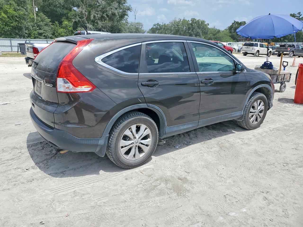 2013 Honda Cr-v Ex Brown vin: 5J6RM4H51DL039620