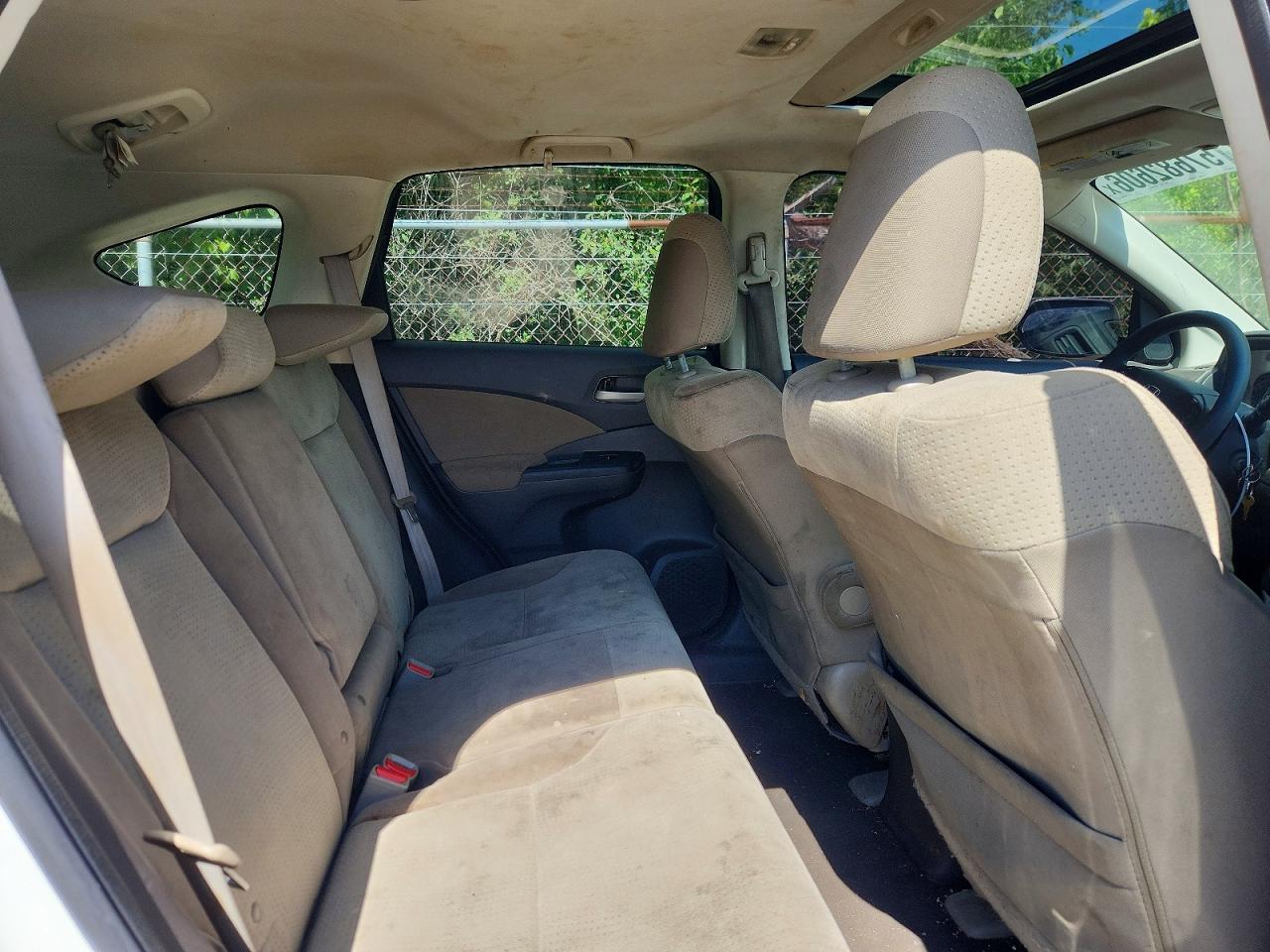 2013 Honda Cr-v Ex Белый vin: 5J6RM4H51DL081799