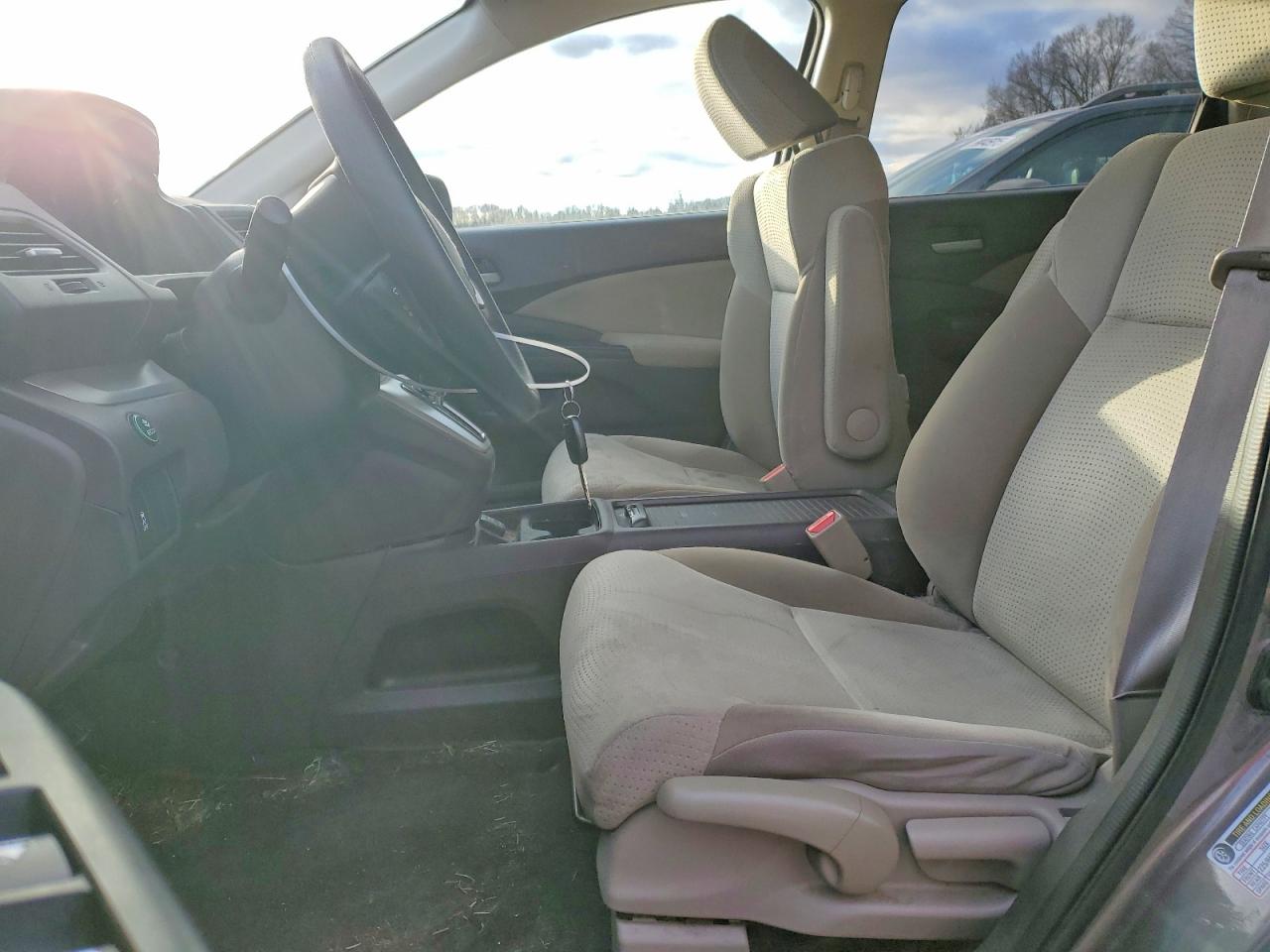 2013 Honda Cr-v Ex Gray vin: 5J6RM4H51DL088901