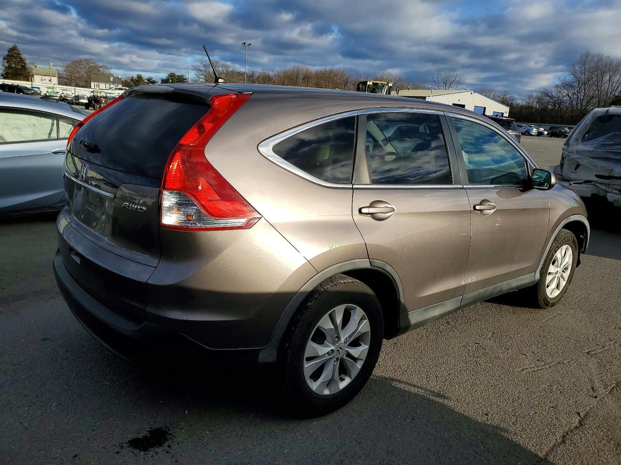 2013 Honda Cr-v Ex Gray vin: 5J6RM4H51DL088901
