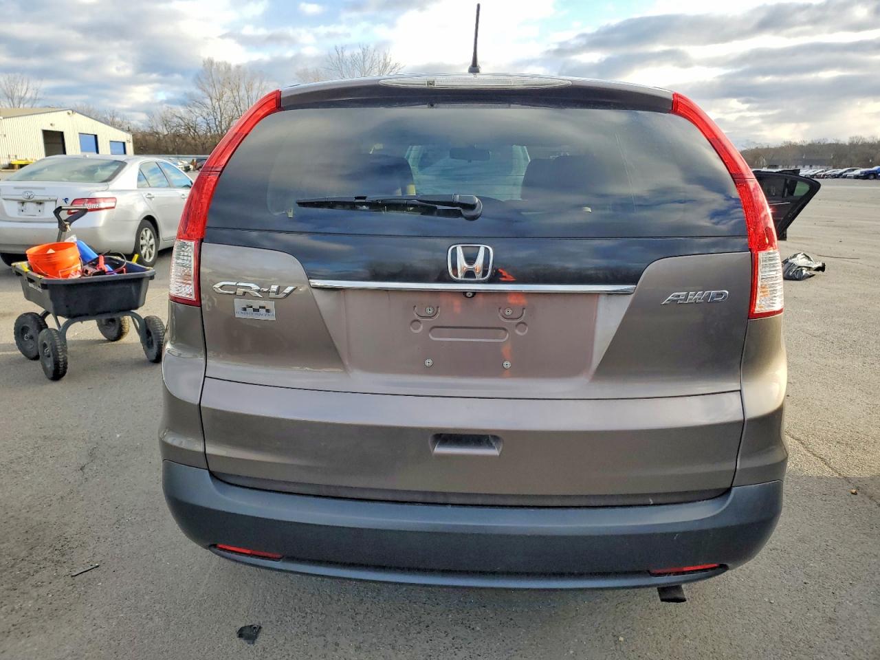 2013 Honda Cr-v Ex Gray vin: 5J6RM4H51DL088901