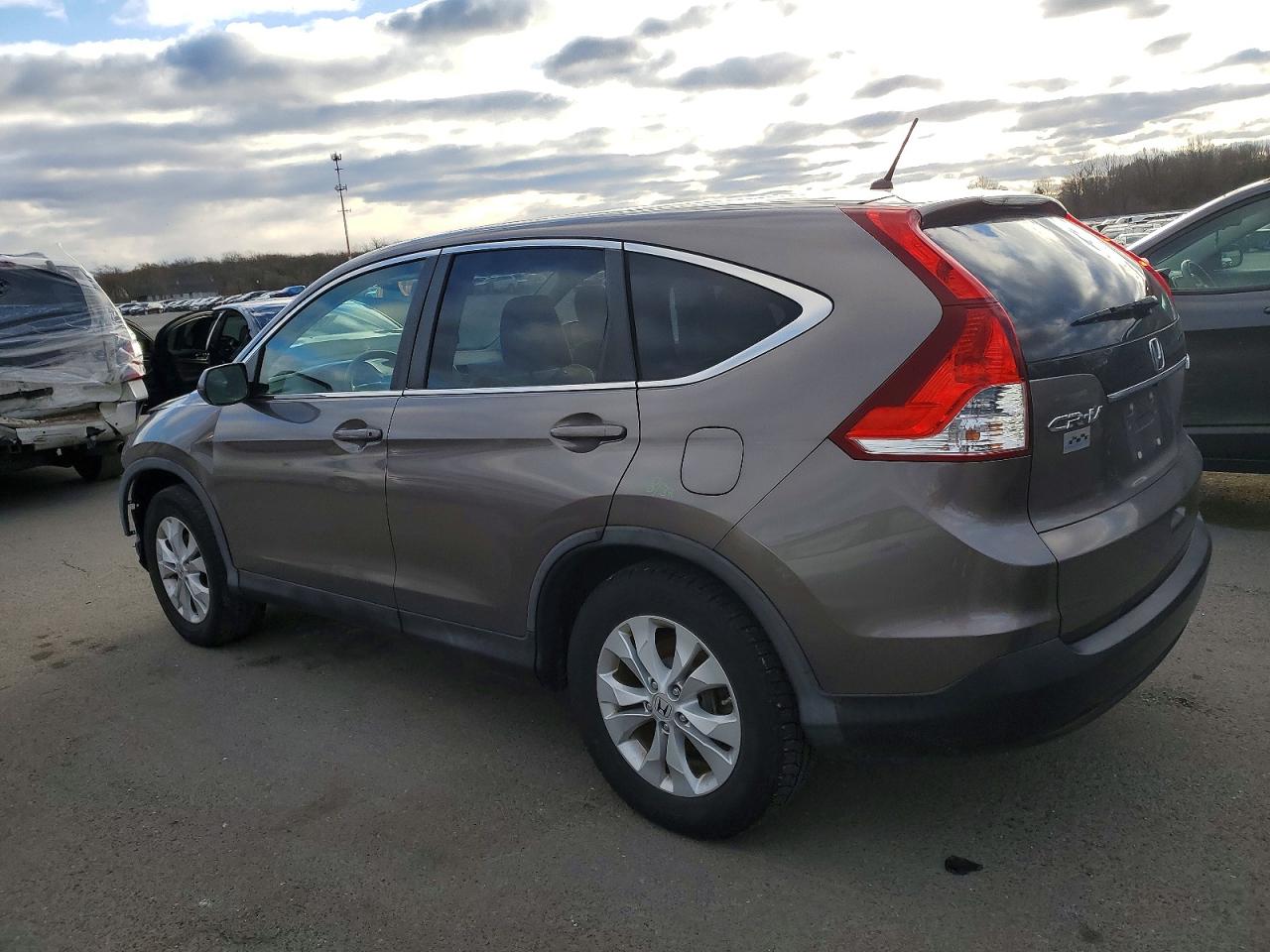 2013 Honda Cr-v Ex Gray vin: 5J6RM4H51DL088901