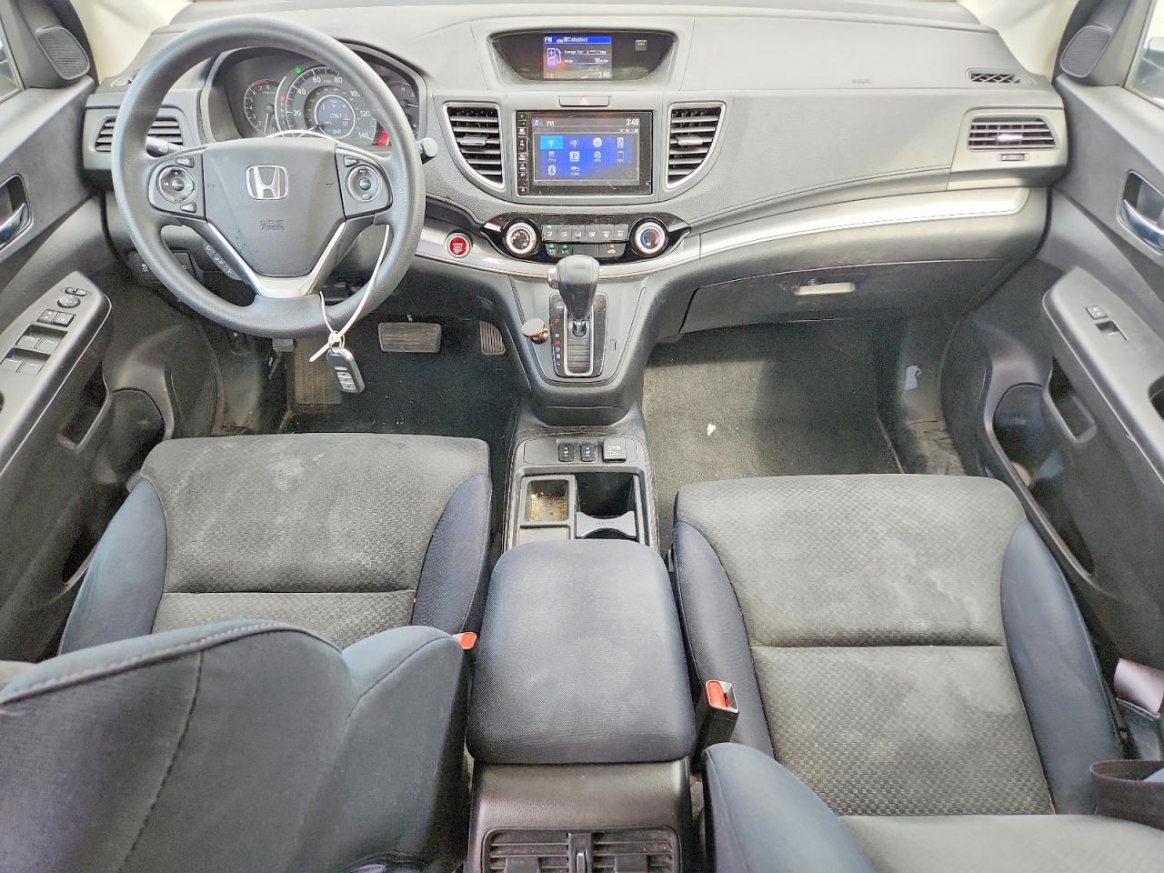 2015 Honda Cr-v Ex Silver vin: 5J6RM4H51FL038535
