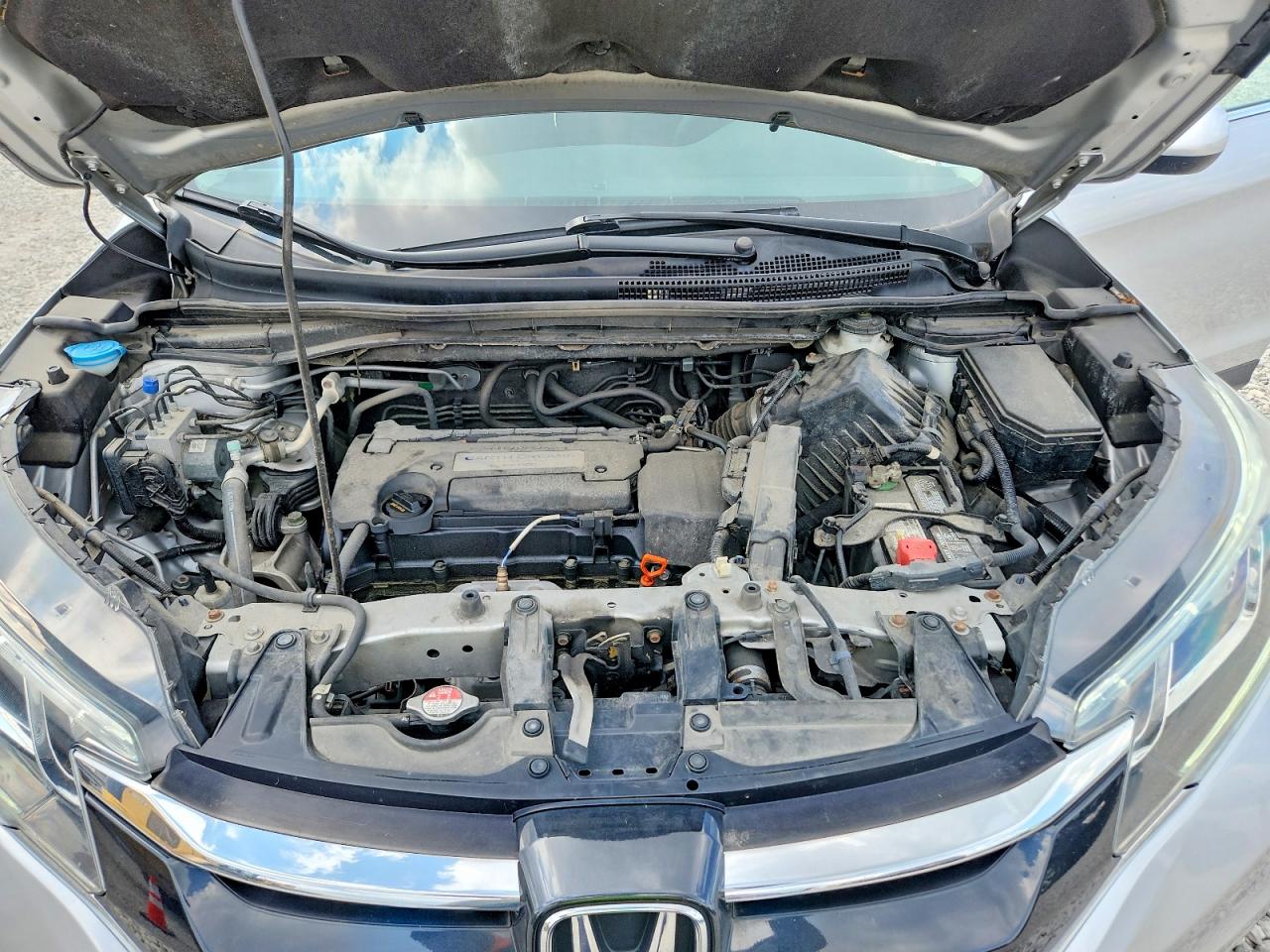 2015 Honda Cr-v Ex Silver vin: 5J6RM4H51FL038535
