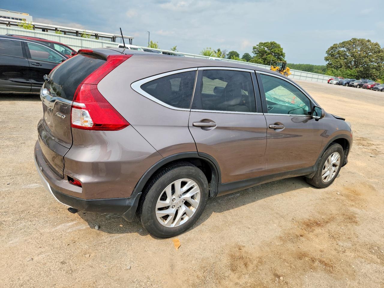 2015 Honda Cr-v Ex Gray vin: 5J6RM4H51FL072961