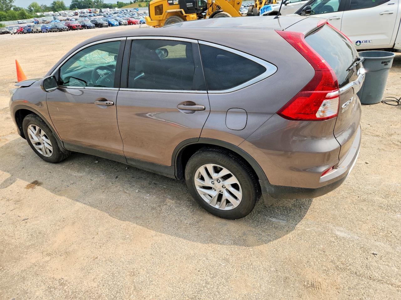 2015 Honda Cr-v Ex Gray vin: 5J6RM4H51FL072961