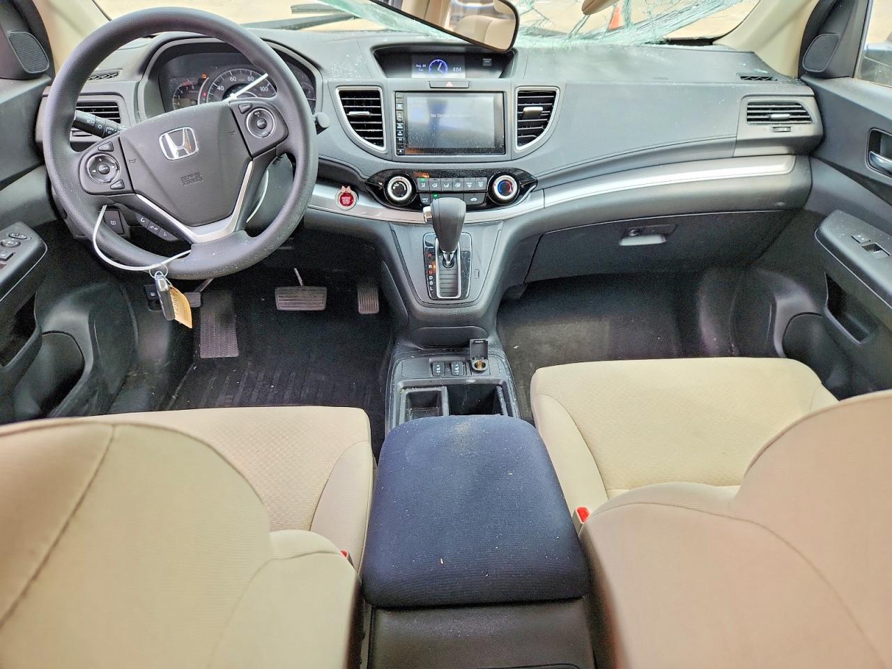 2015 Honda Cr-v Ex Gray vin: 5J6RM4H51FL072961
