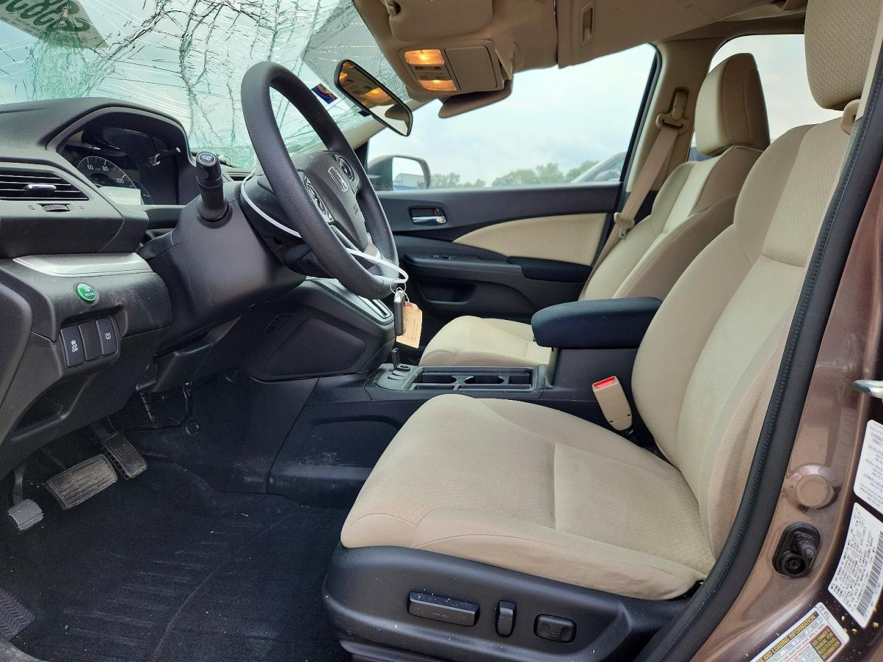 2015 Honda Cr-v Ex Gray vin: 5J6RM4H51FL072961