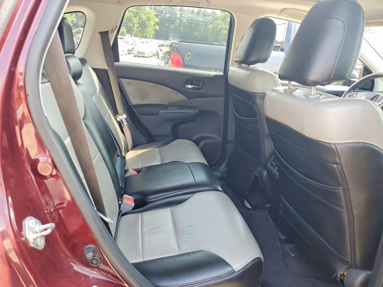 2015 Honda Cr-v Ex Red vin: 5J6RM4H51FL110009