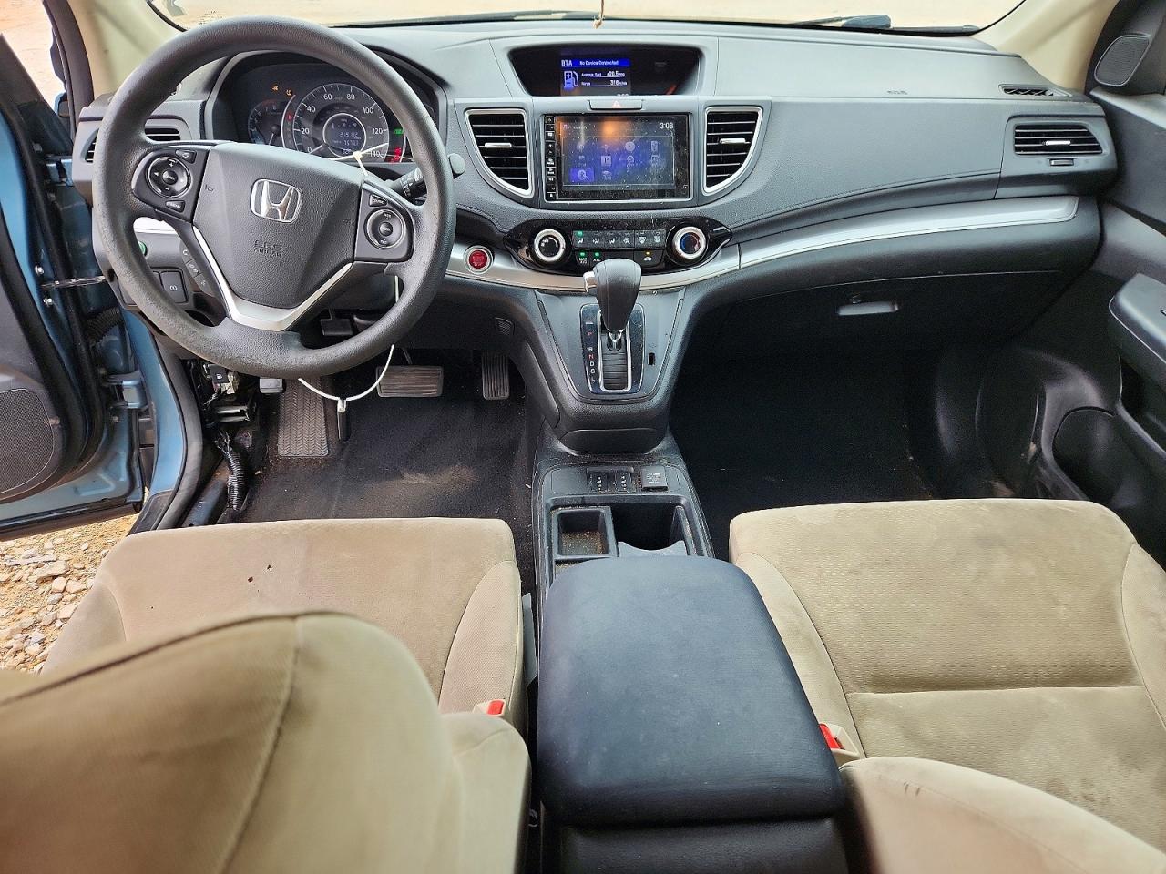 2015 Honda Cr-v Ex Turquoise vin: 5J6RM4H51FL114531