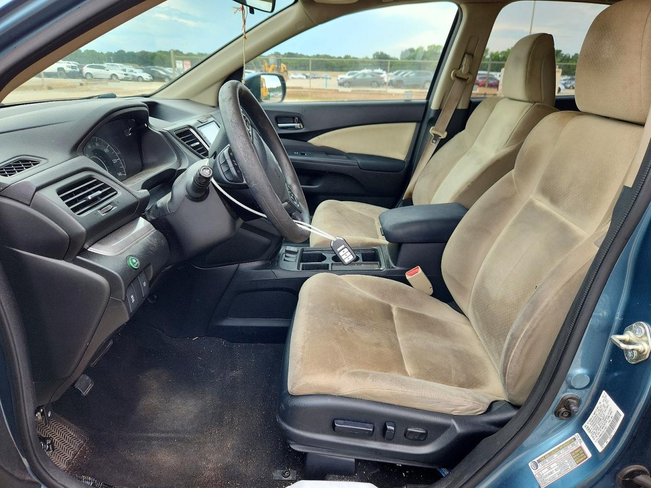 2015 Honda Cr-v Ex Turquoise vin: 5J6RM4H51FL114531