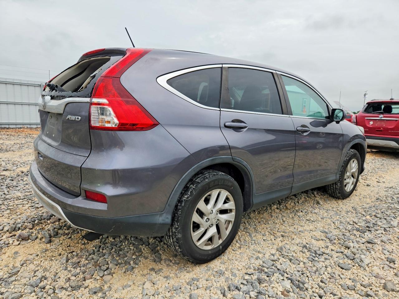 2015 Honda Cr-v Ex Charcoal vin: 5J6RM4H51FL116621