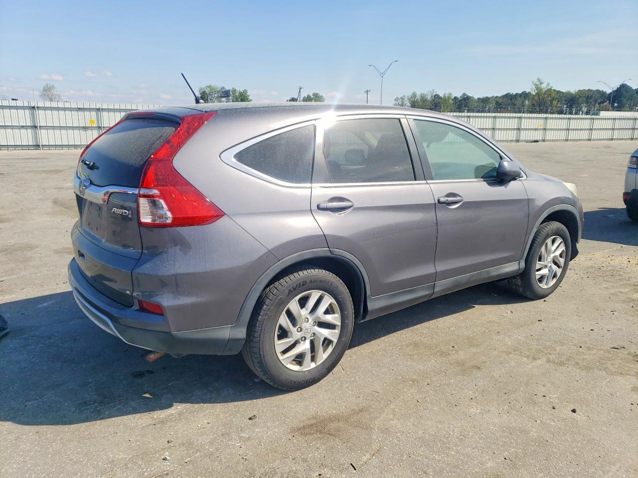 2016 Honda Cr-v Ex Gray vin: 5J6RM4H51GL082939